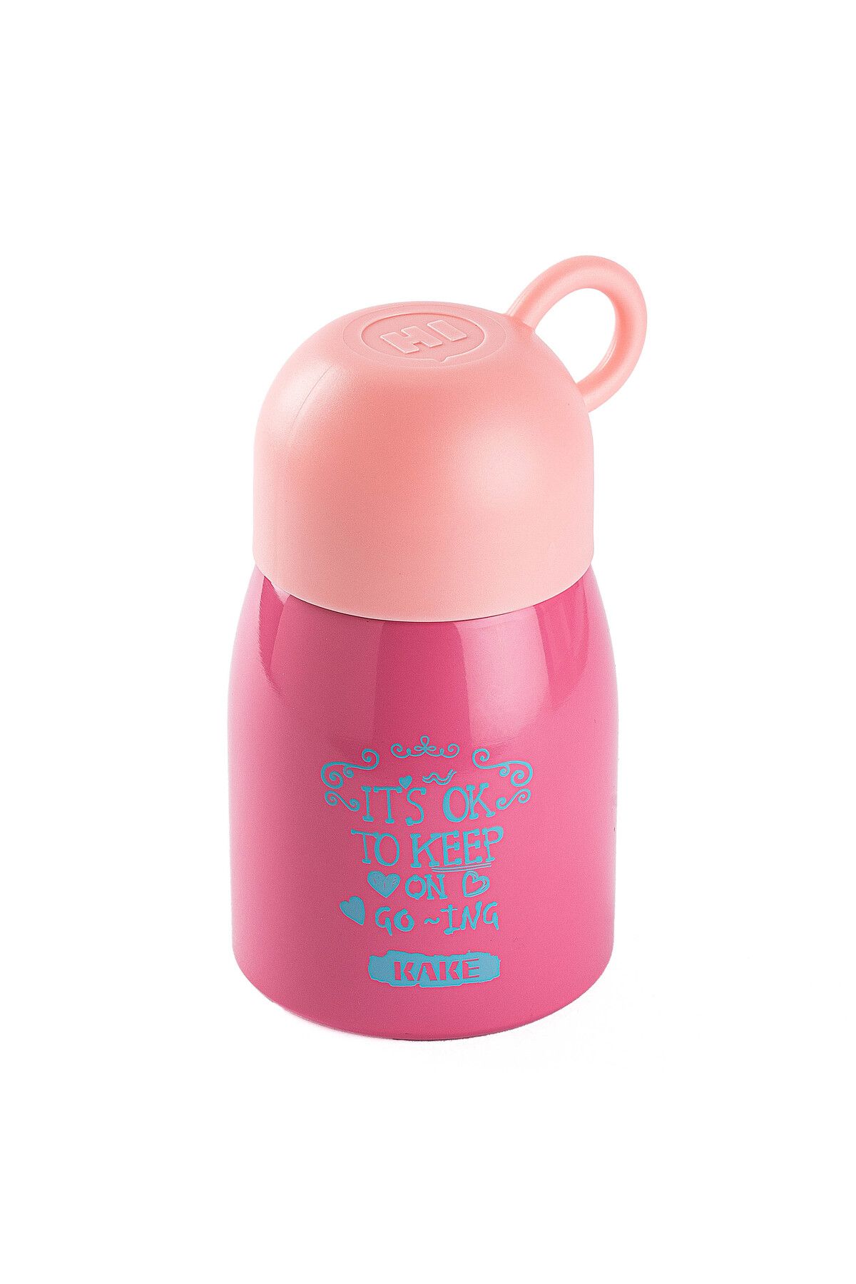 Tantitoni KAKE PEMBE PASLANMAZ ÇELİK TUTACAKLI TERMOS 300ML