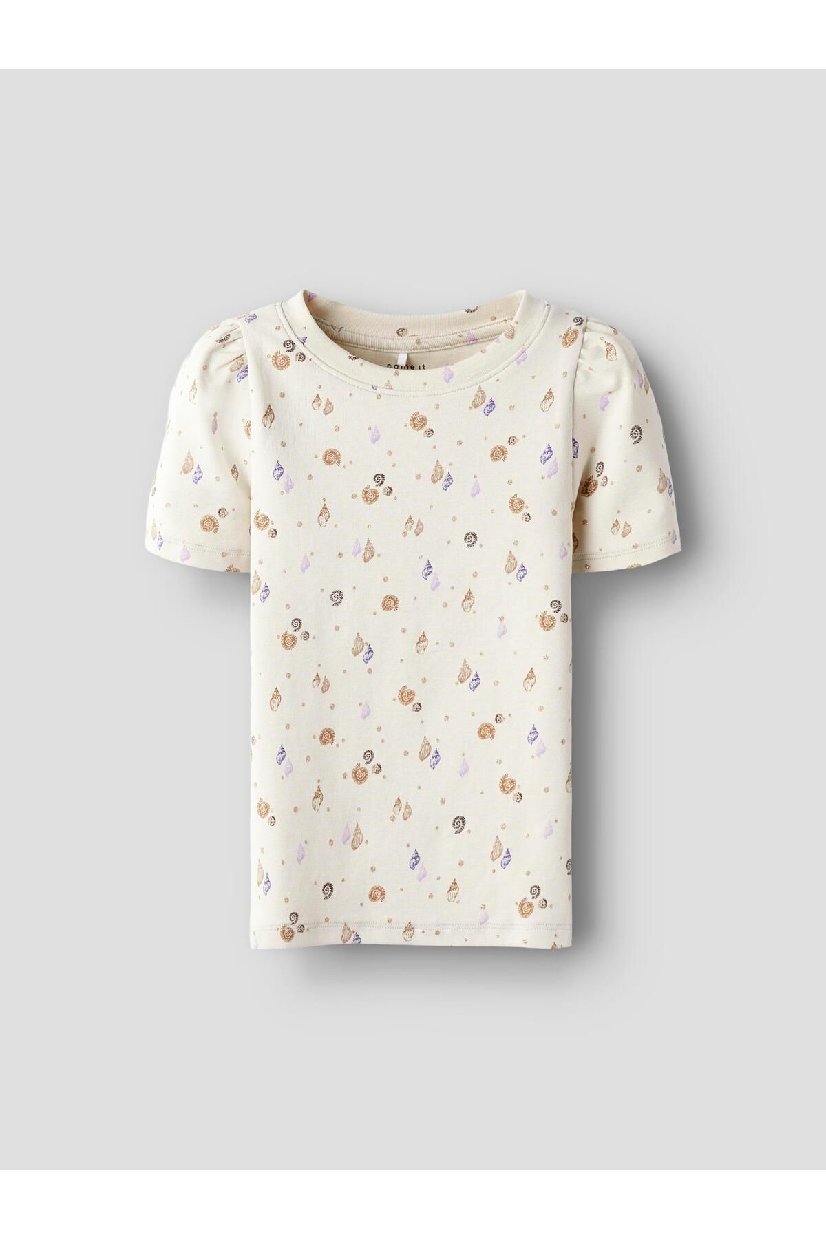 name ıt T-Shirt Krem