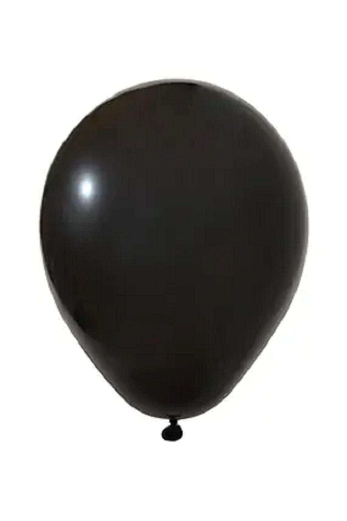 tedaks 20 Adet 12 İnç 30 Cm Pastel Siyah Balon Doğum Günü Süsleme