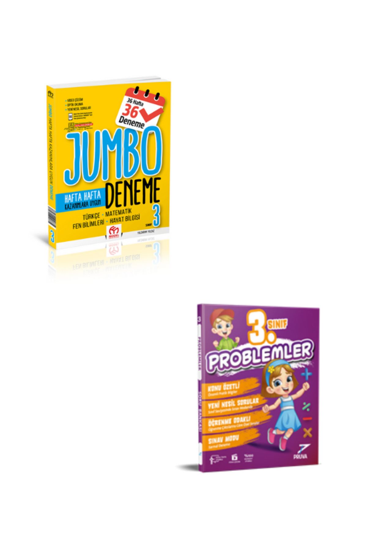MODEL EĞİTİM YAYINCILIK 3. SINIF MODEL YAYINCILIK JUMBO DENEME- PRUVA YAYINCILIK PROBLEM S.B