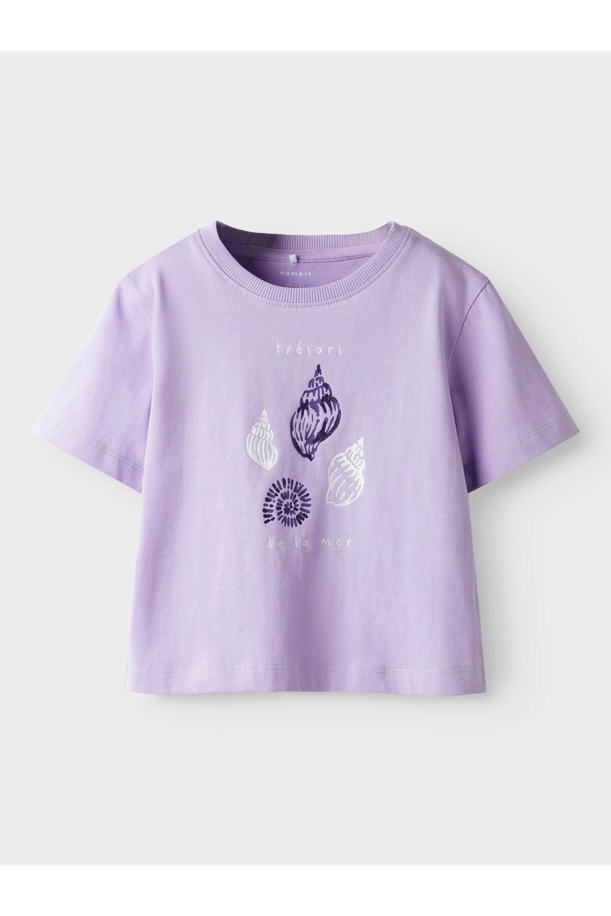 name ıt T-Shirt Lila