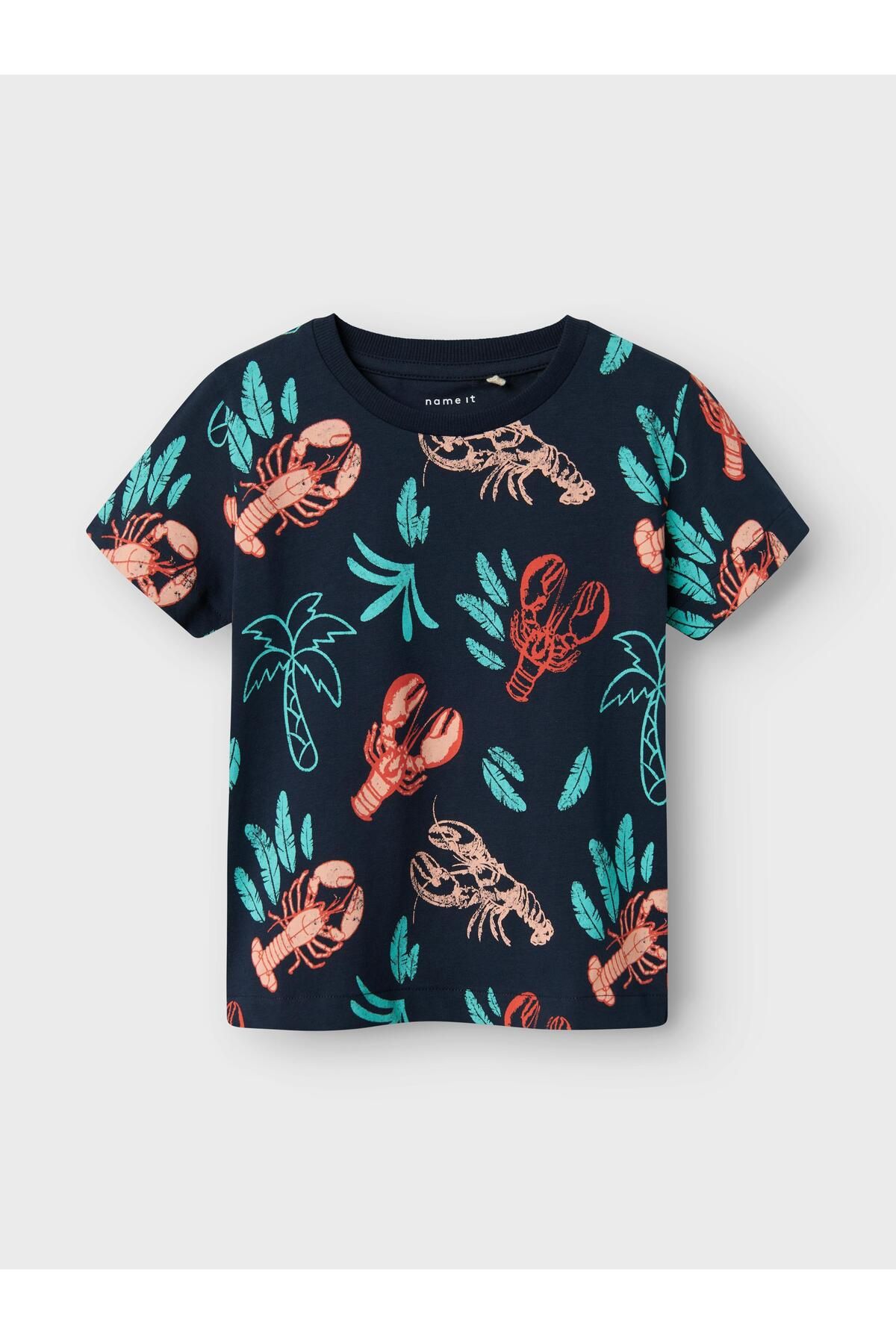 name ıt T-Shirt Lacivert