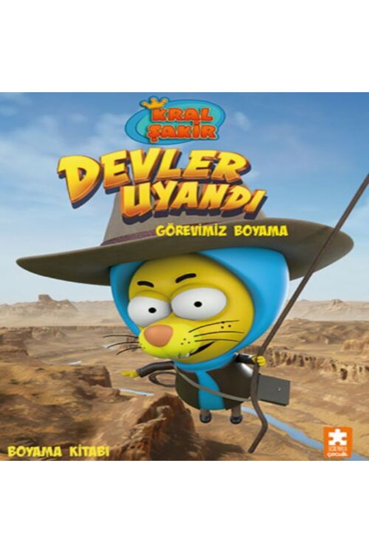 Destek Yayınları Kral Şakir Devler Uyandı Görevimiz Boyama