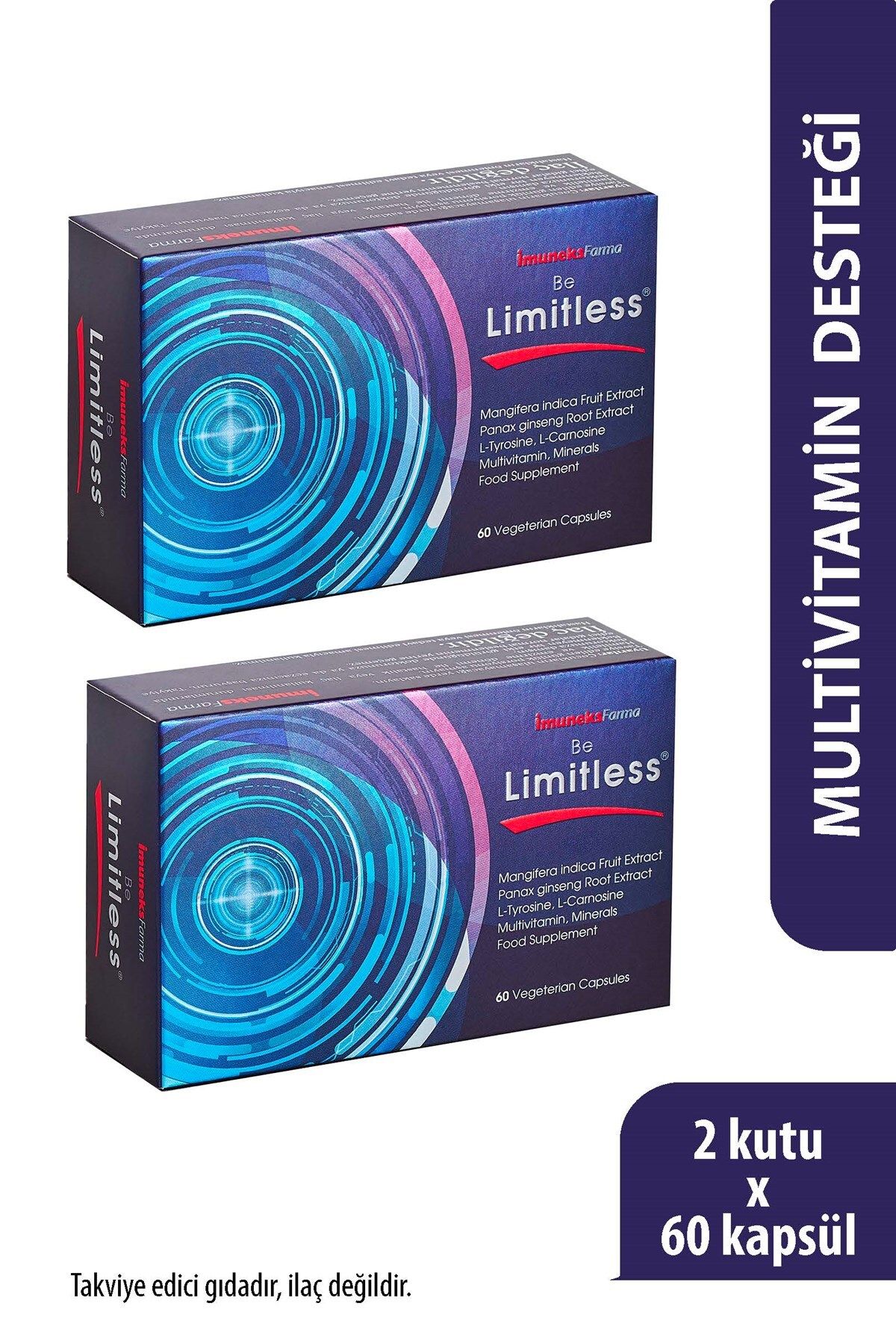Imuneks Farma İmuneks Farma Be Limitless x 2 Adet