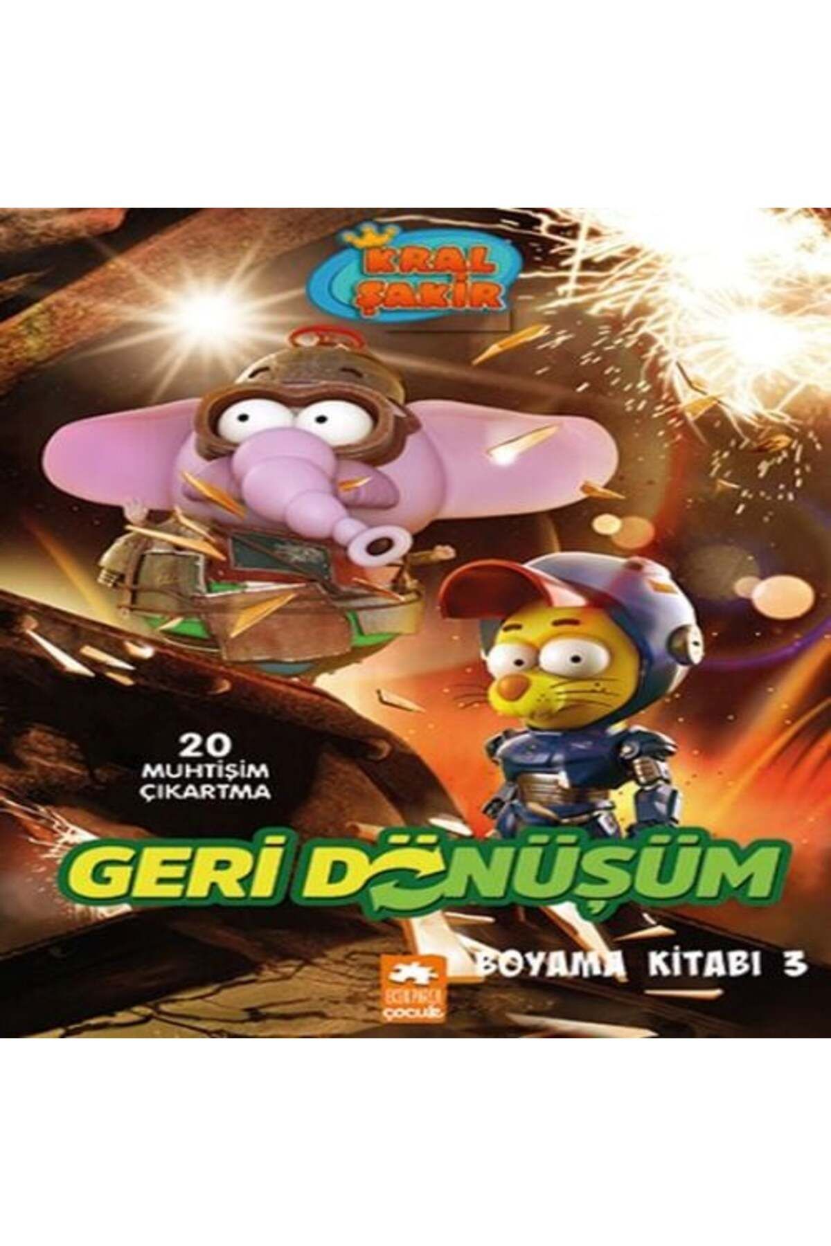 Destek Yayınları Kral Şakir Geridönüşüm Boyama Kitabı 3