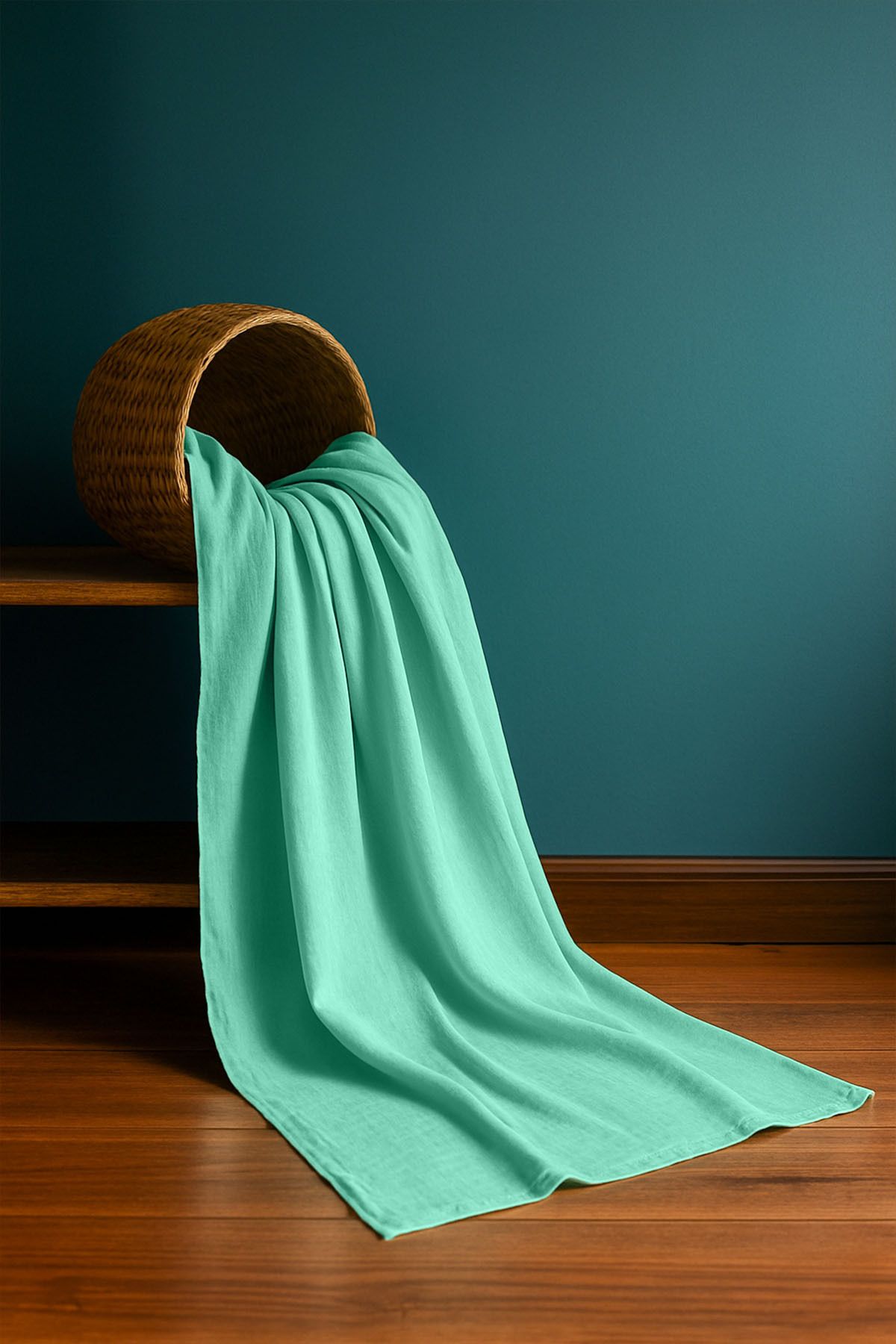 Armine Soft Vual Şal - 47 - Mint Yeşili