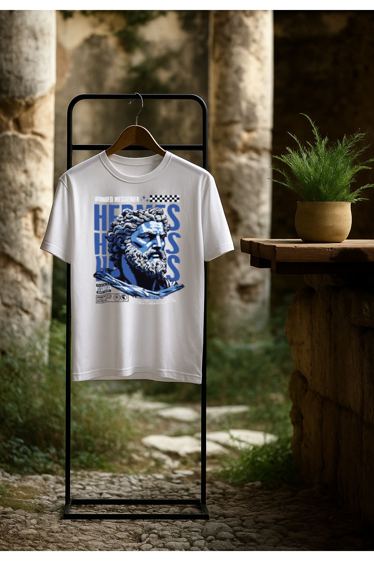 GTFzon Baskılı Unisex Oversize Premium %100 Pamuklu T-shirt