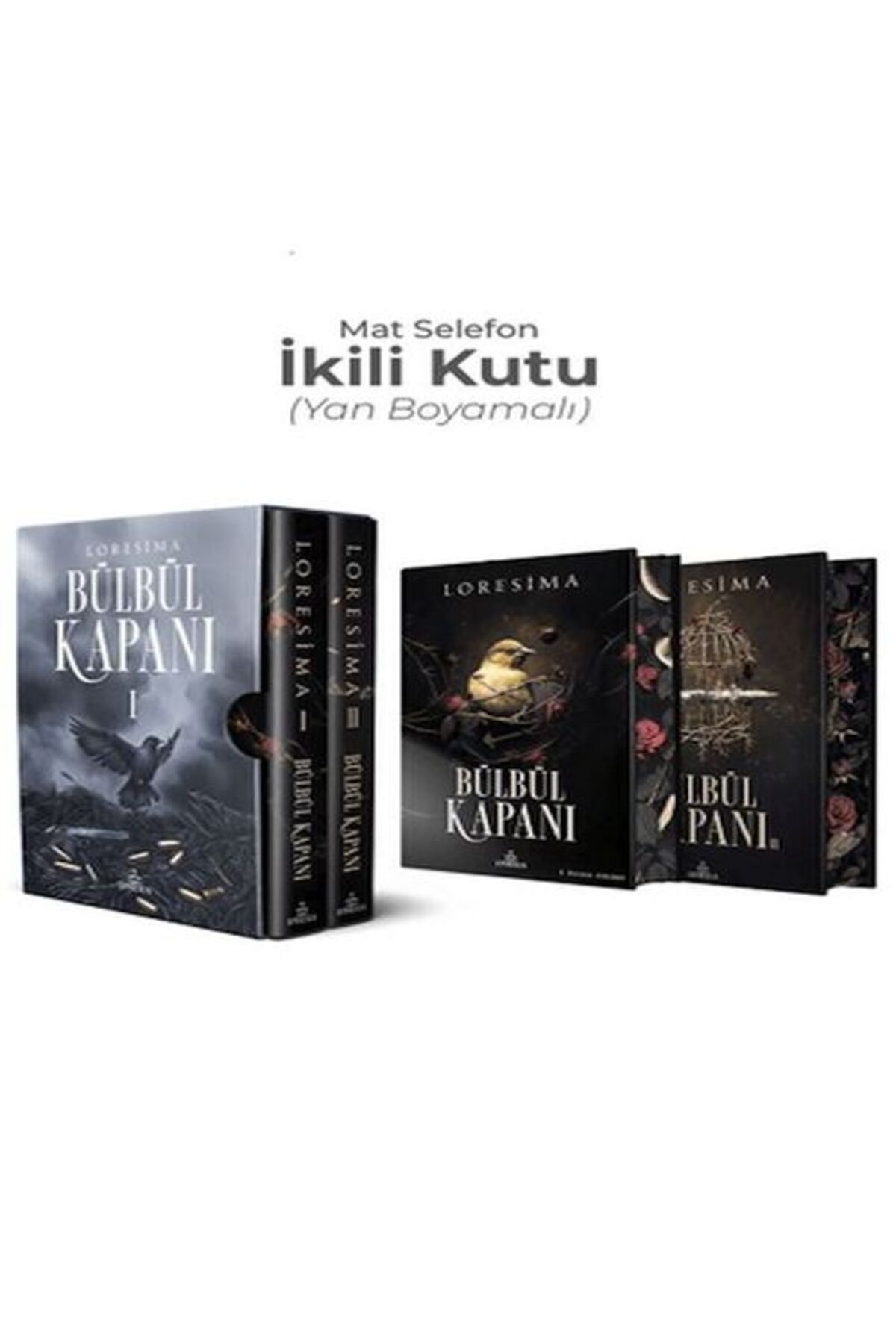 Karatay Yayınları Bülbül Kapanı İkili Kutu Yan Boyamalı