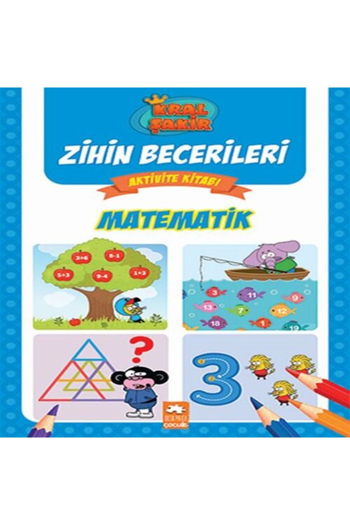 Destek Yayınları Matematik Kral Şakir Zihin Becerileri Aktivite Kitabı
