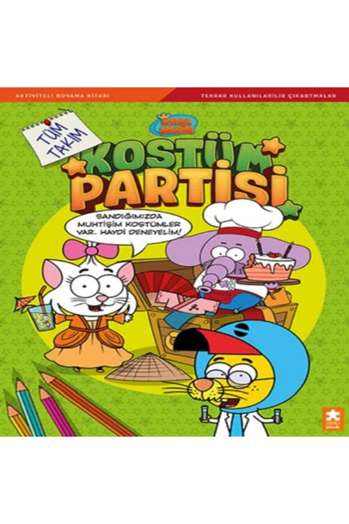 Destek Yayınları Kral Şakir Kostüm Partisi Tüm Takım