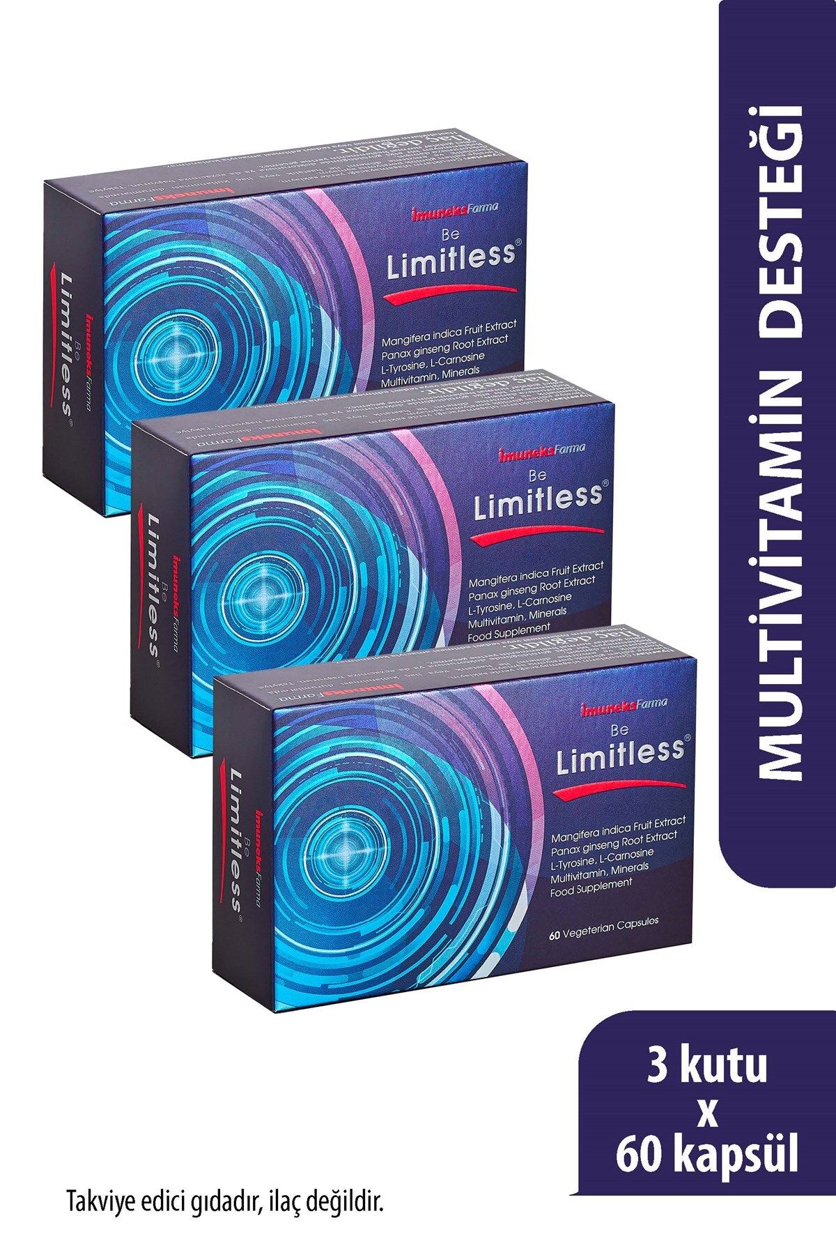 Imuneks Farma İmuneks Farma Be Limitless x 3 Adet