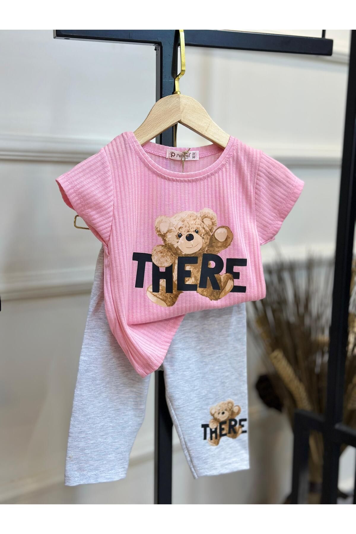 ArdenKids Pembe Tedyy Bear Takım