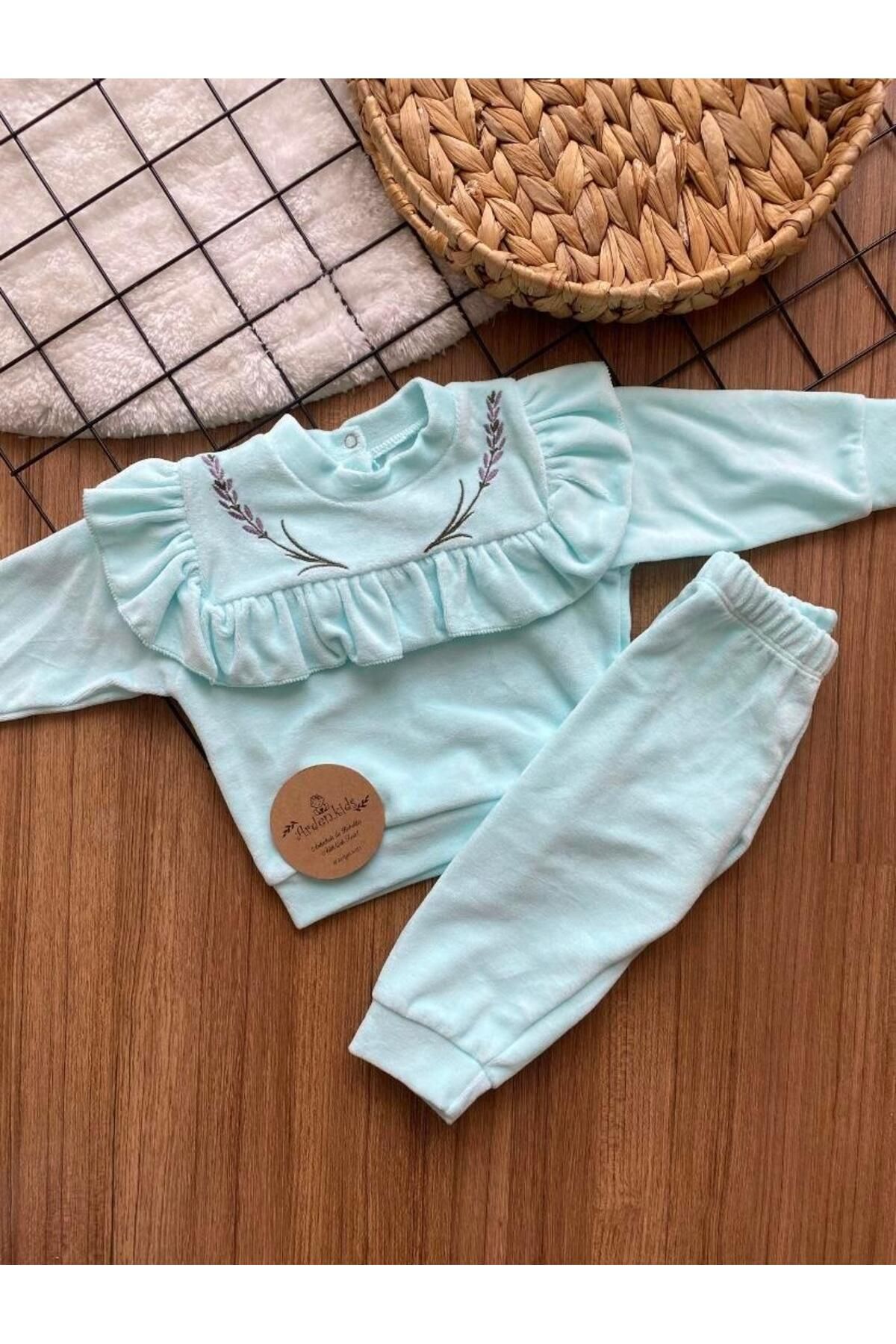 ArdenKids Turkuaz Lavender Alt Üst Takım