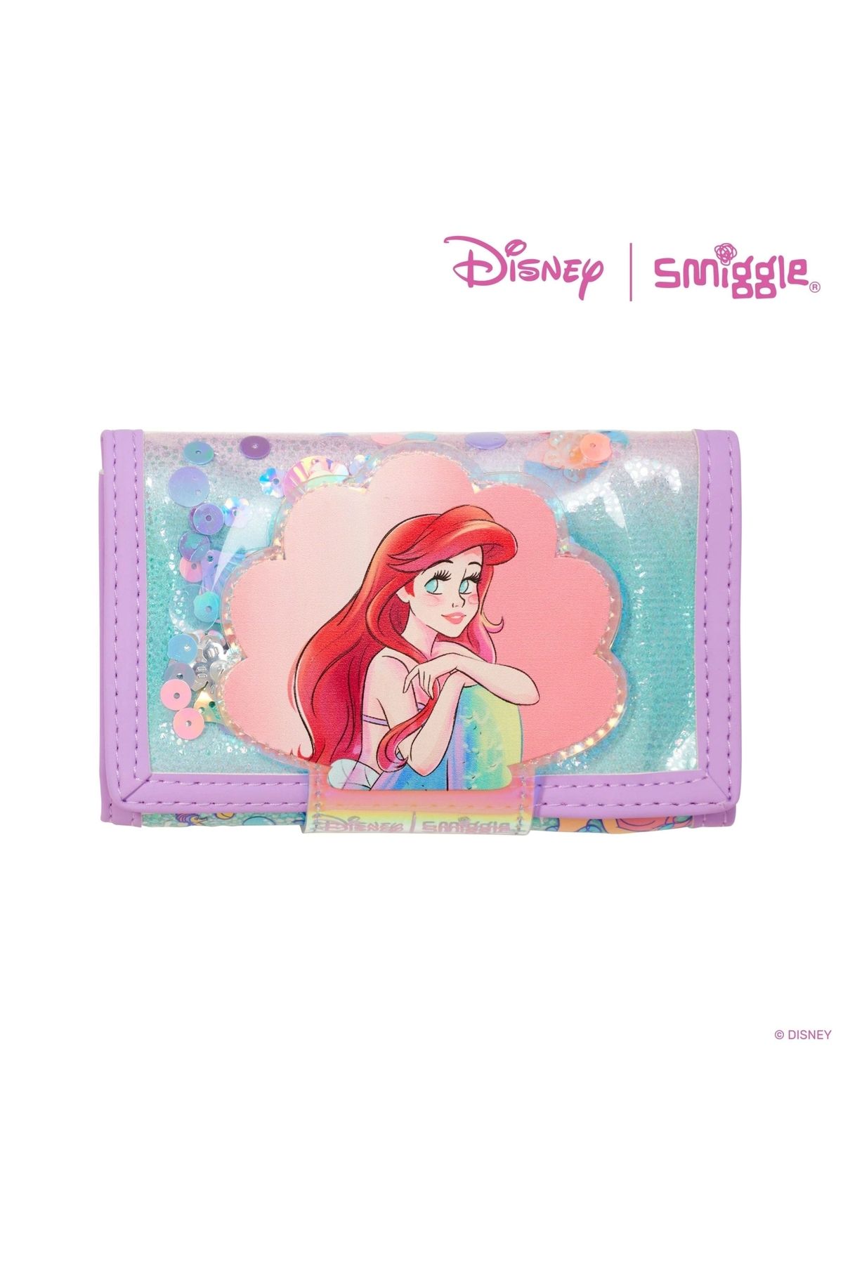 SMIGGLE - Disney Prenses Ariel Çocuk Cüzdanı