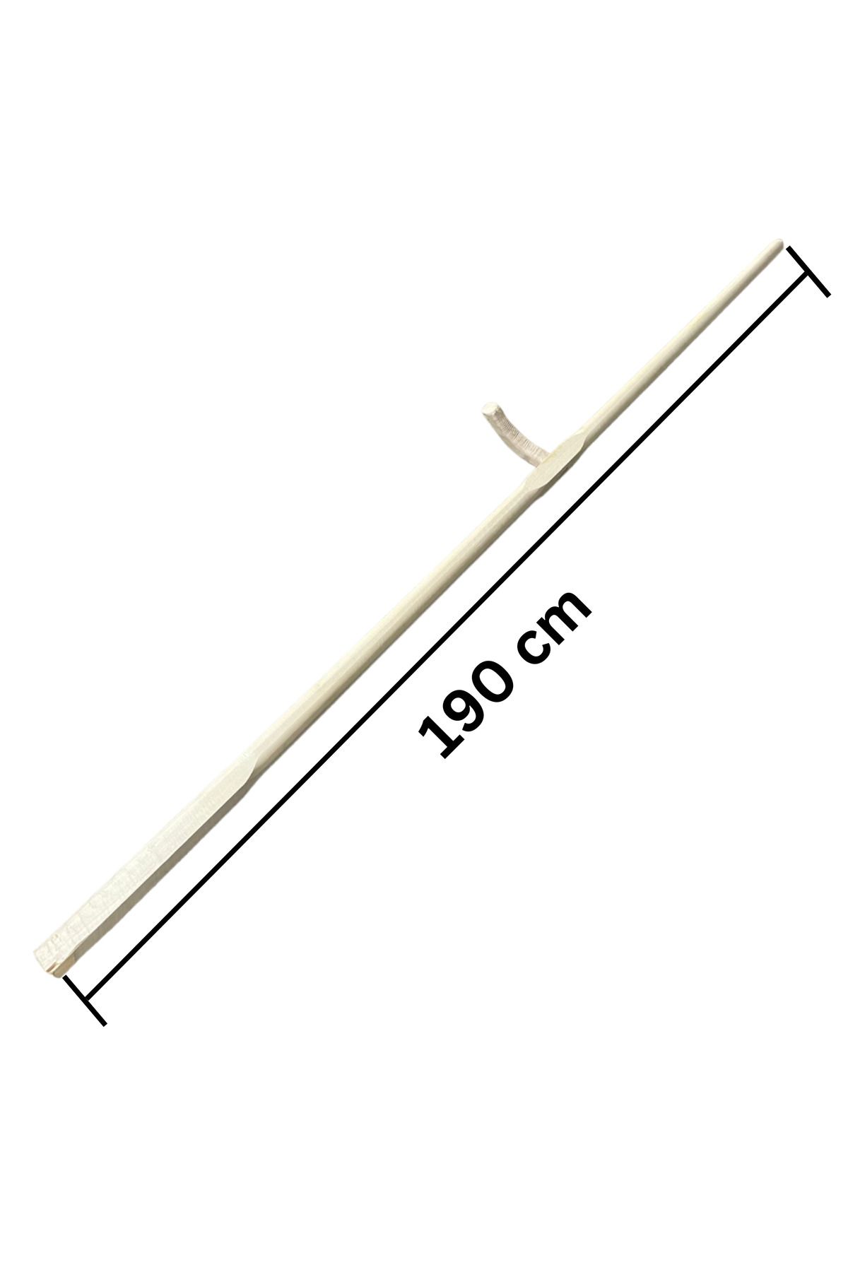 COBI SMART®-Complete set of Sobol manual scythe, 80 cm, wooden handle 190 cm, fixing ring, sharpening stone and sheath 7