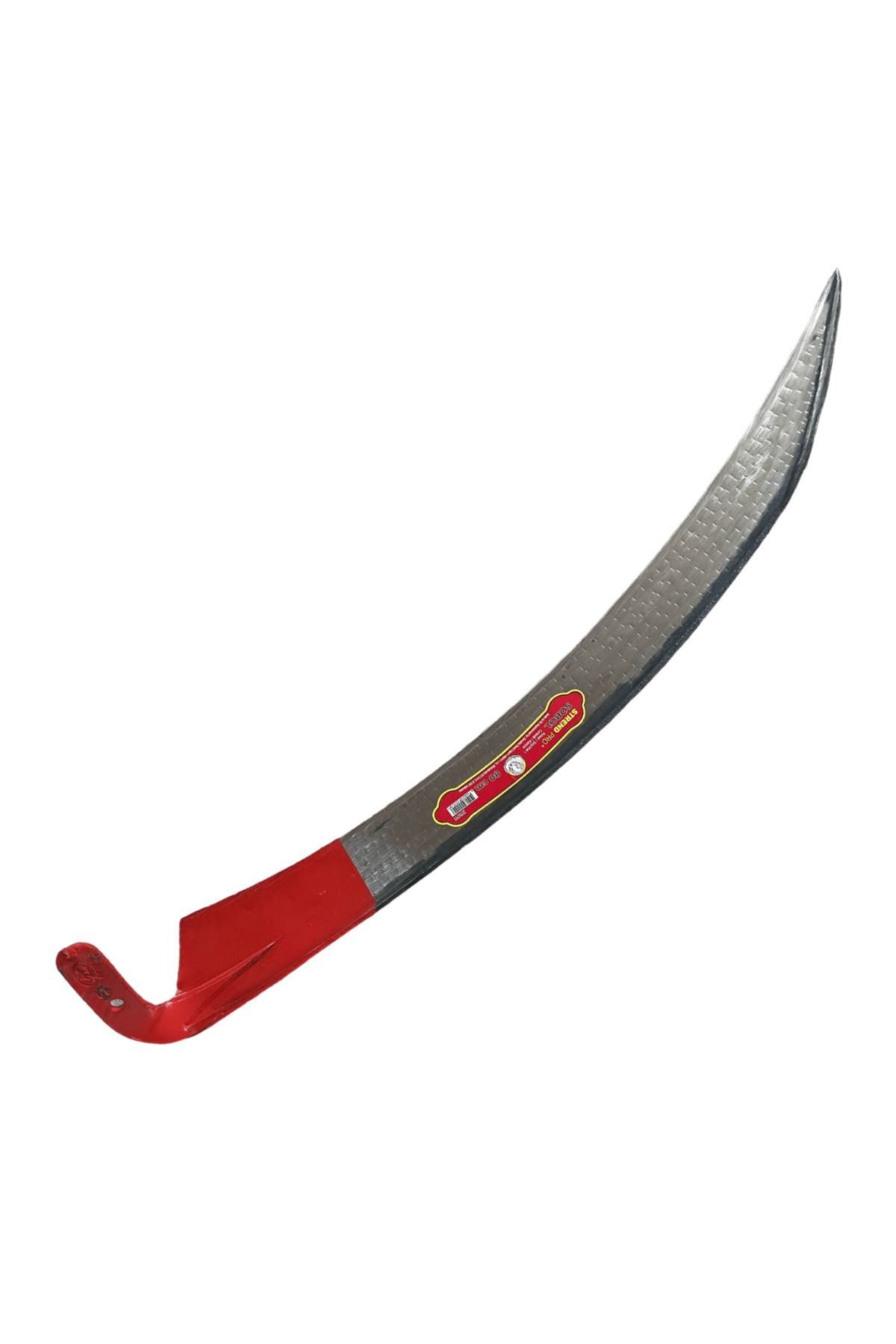 COBI SMART®-Complete set of Sobol manual scythe, 80 cm, wooden handle 190 cm, fixing ring, sharpening stone and sheath 13