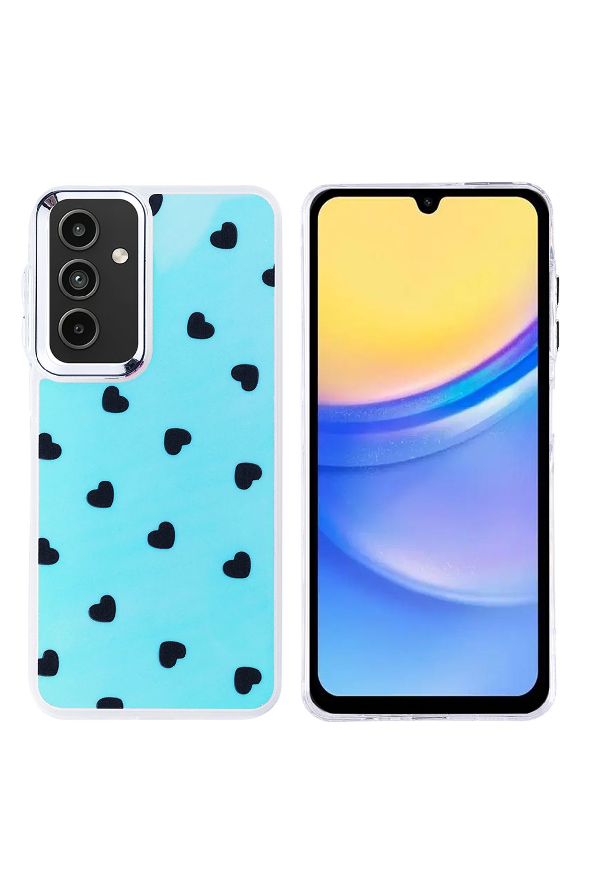 Nezih Case Samsung Galaxy A15 Uyumlu Airbag Tasarımlı Desenli Kapak Kılıf