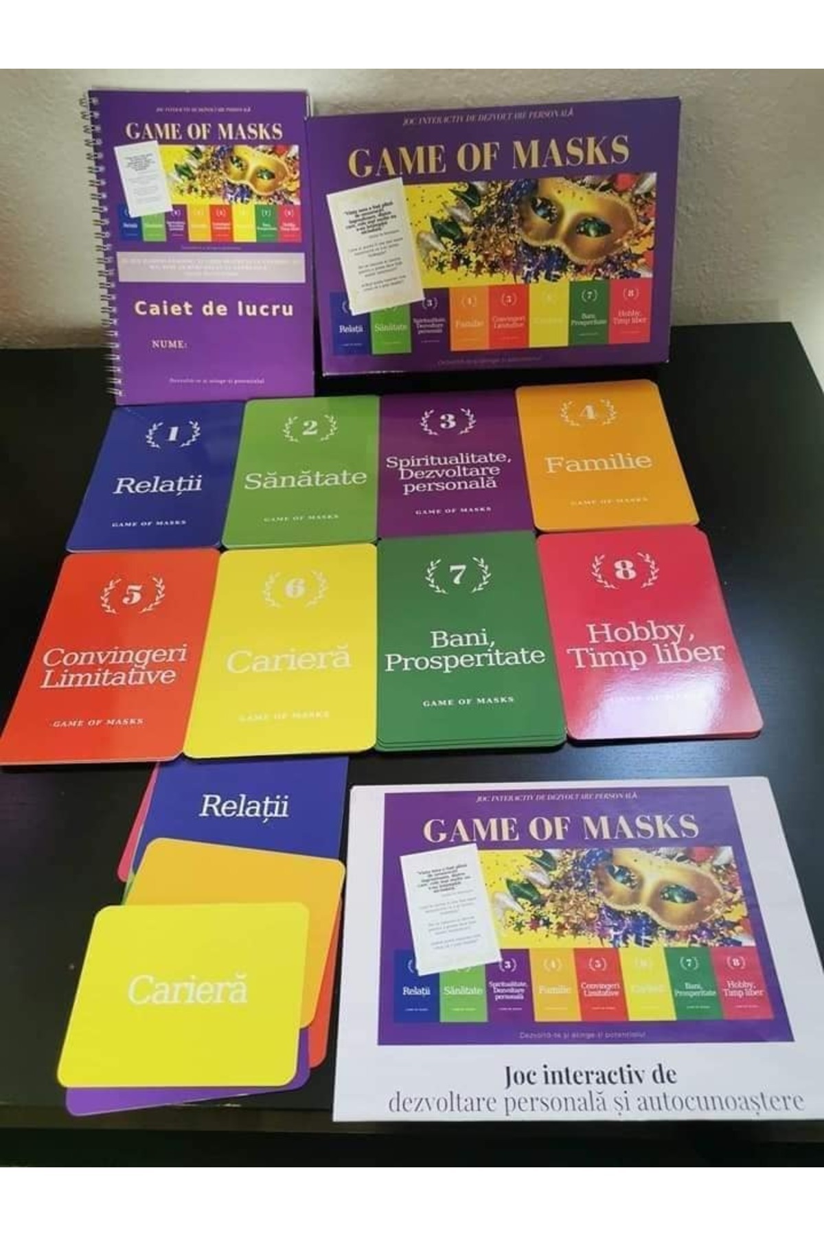 Game of Masks-– The Game of Masks – game/cards of self-knowledge, relationships and authentic connection 2