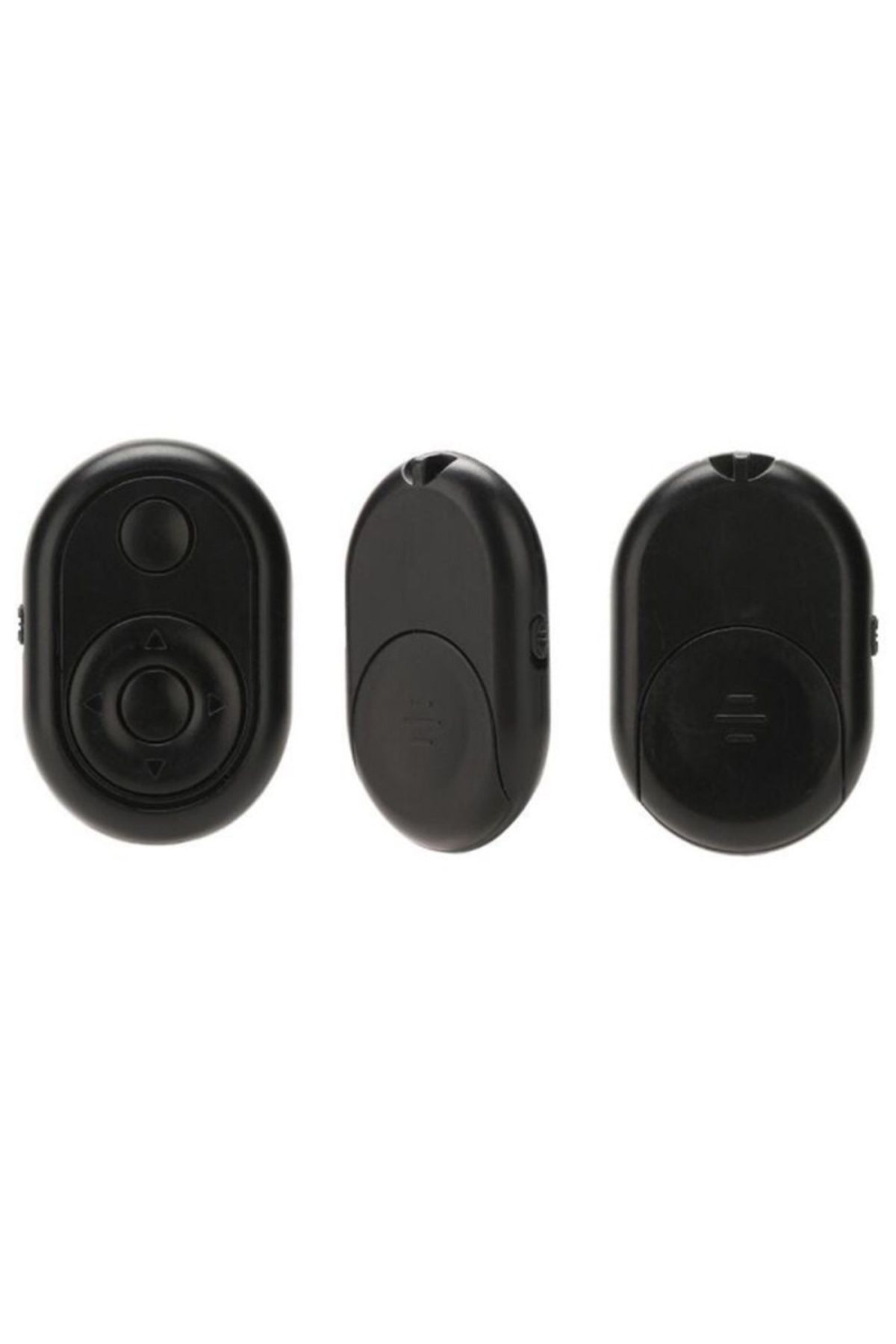 TECHSTAR-® Mini Wireless Remote Control, Black, Bluetooth, Camera Control, Timer, Player Control, No 5