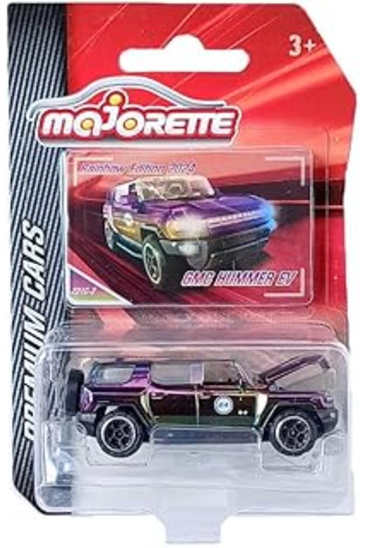 Pazarcan Majorette Premium Cars Metal Rainbow Serisi 2024 (Özel Renkli) Gmc Hummer Ev