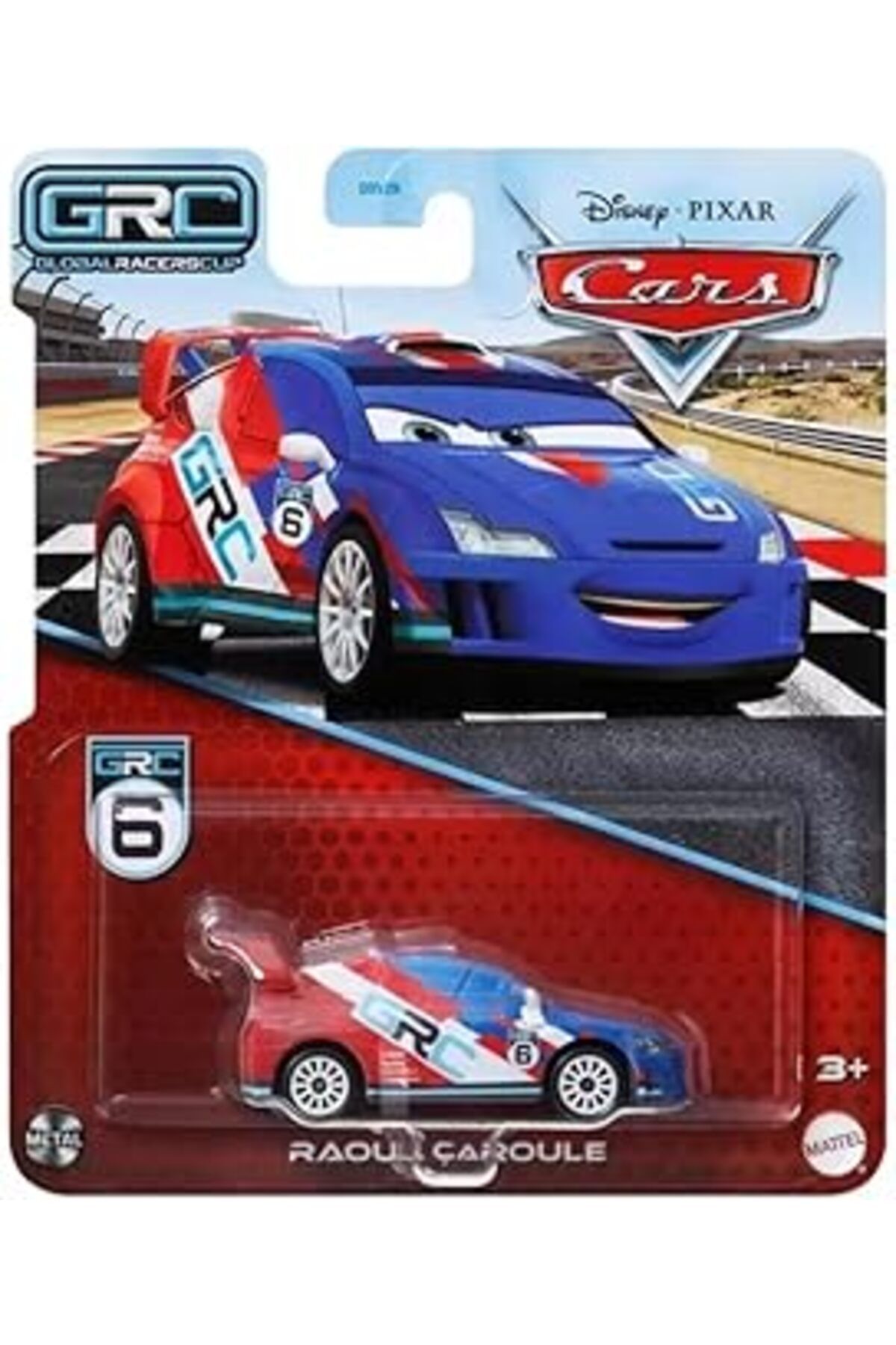 Pazarcan Disney Cars 3 Tekli Karakter Araç Raoul Caroule Hty12