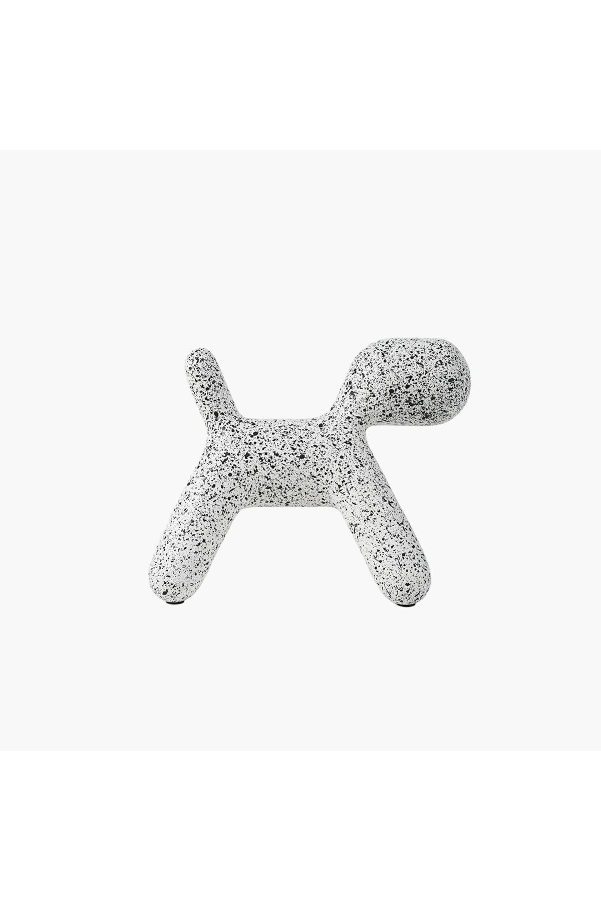 JASMIN CONCEPTS Köpek Figür Obje Gri 30X16X22cm