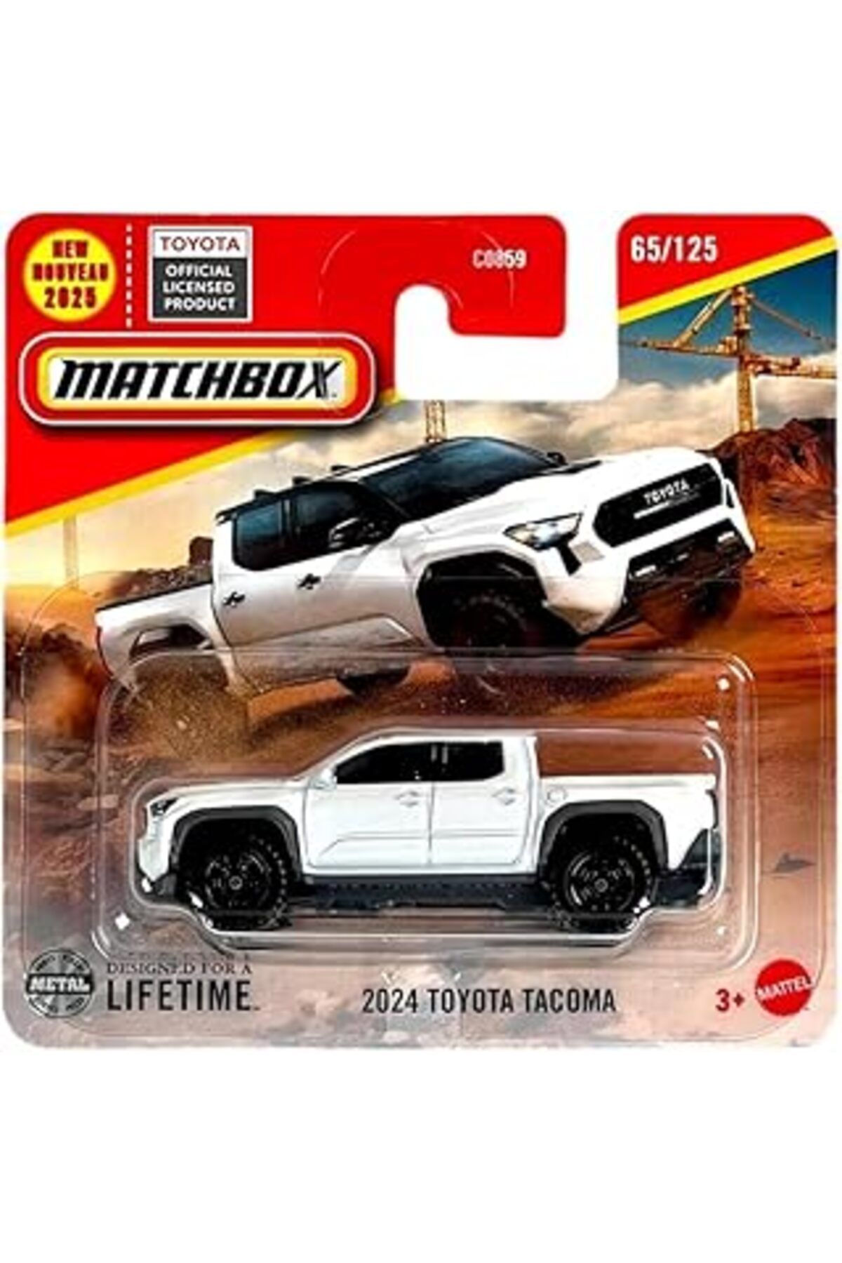 Pazarcan C0859 1:64 Tekli Arabalar 2024 Toyota Tacoma Jbr28