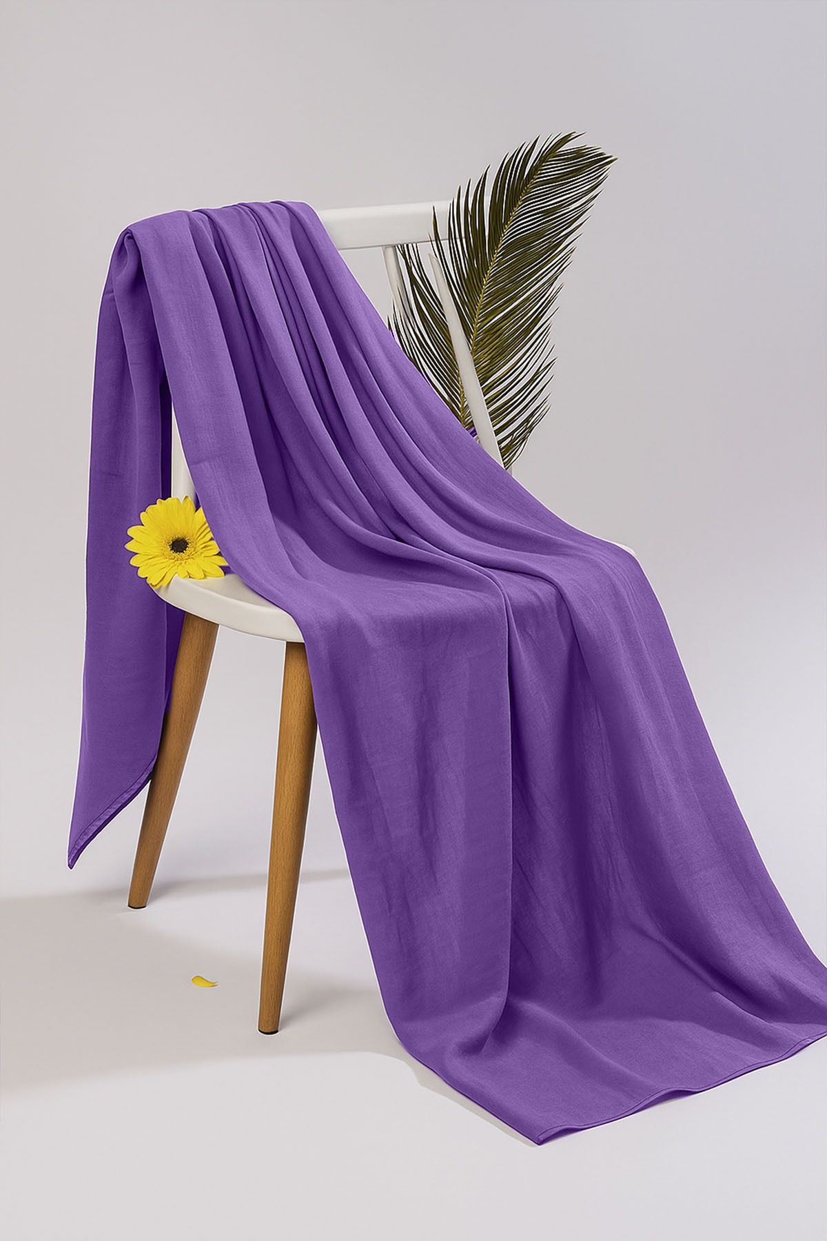 Armine Soft Vual Şal - 67 - Mor