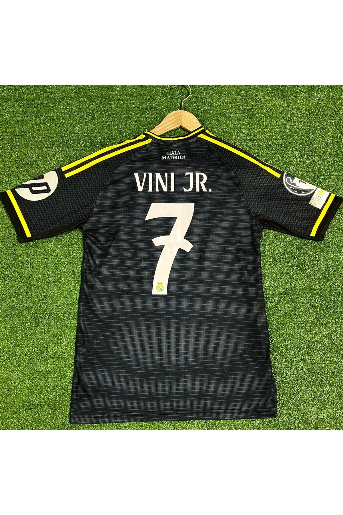 kombinezyum R./Madrid 2025/26 Sezonu #7 VİNİ JR Deplasman Forması (BLACK)