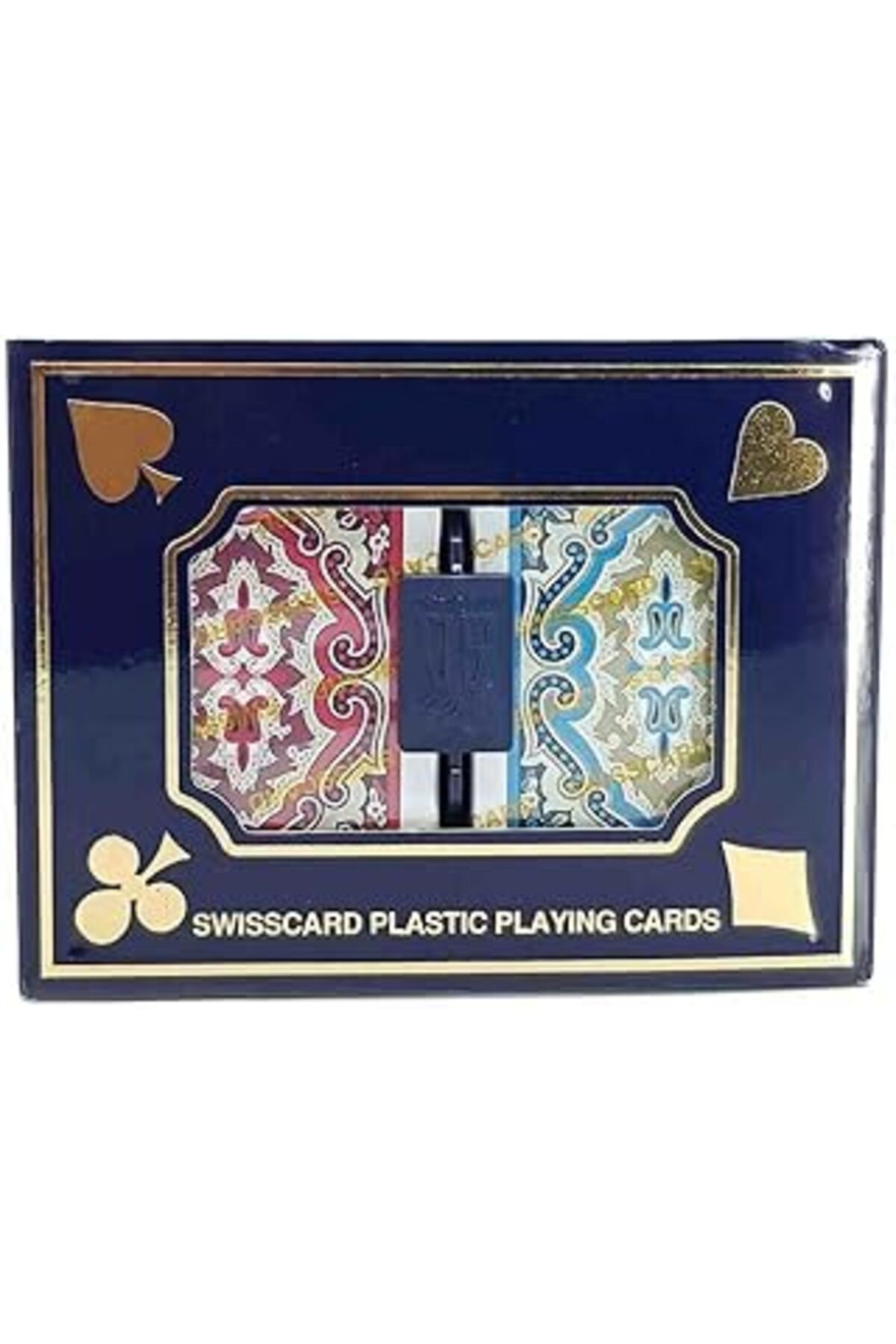 Qedii Swisscard Plastik Oyun Kartı Destesi