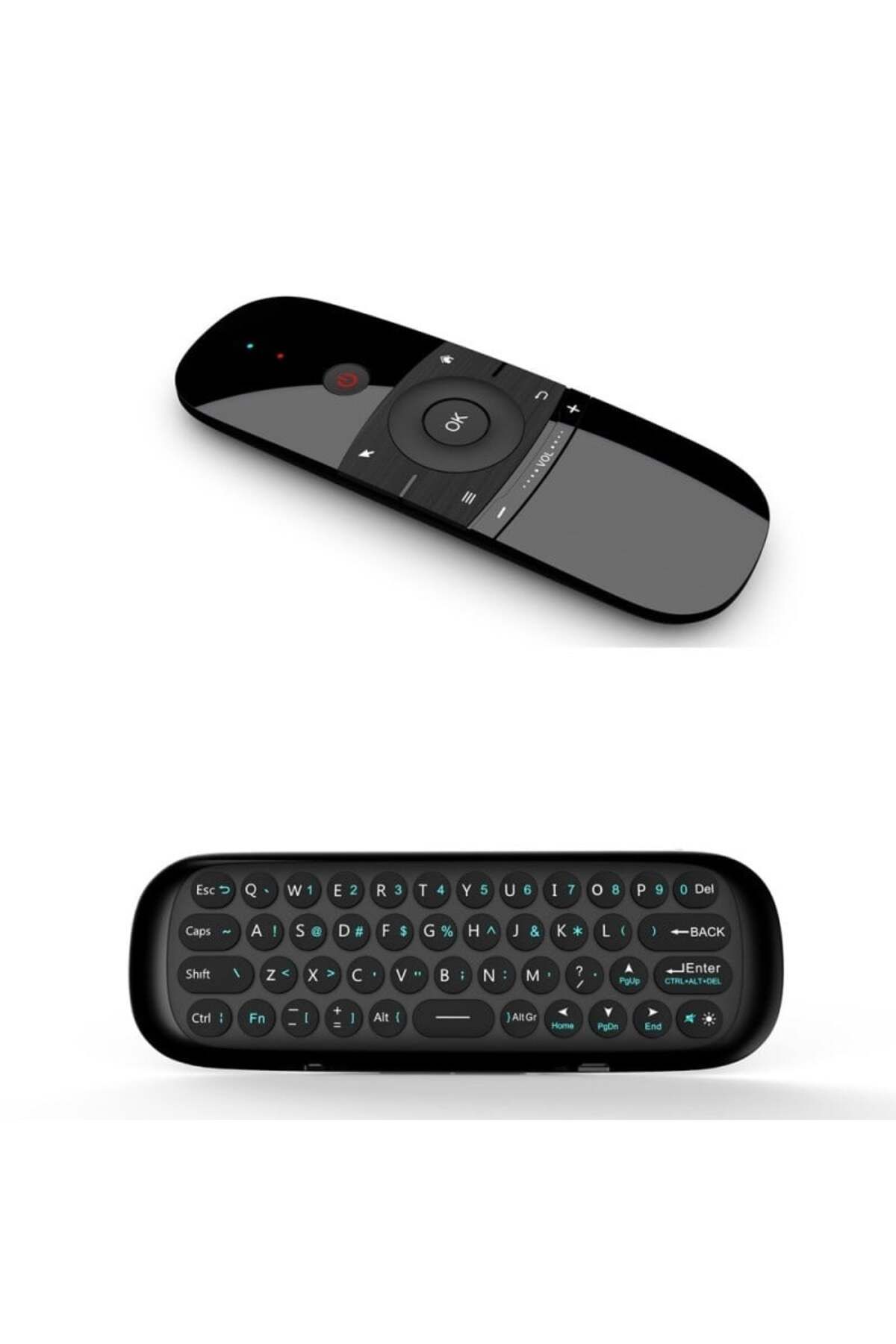 TECHSTAR-4in1 Airmouse Techstar® W1, Wireless, Remote Control, Keyboard, Controller, Mouse. Ideal for SmartTV 7