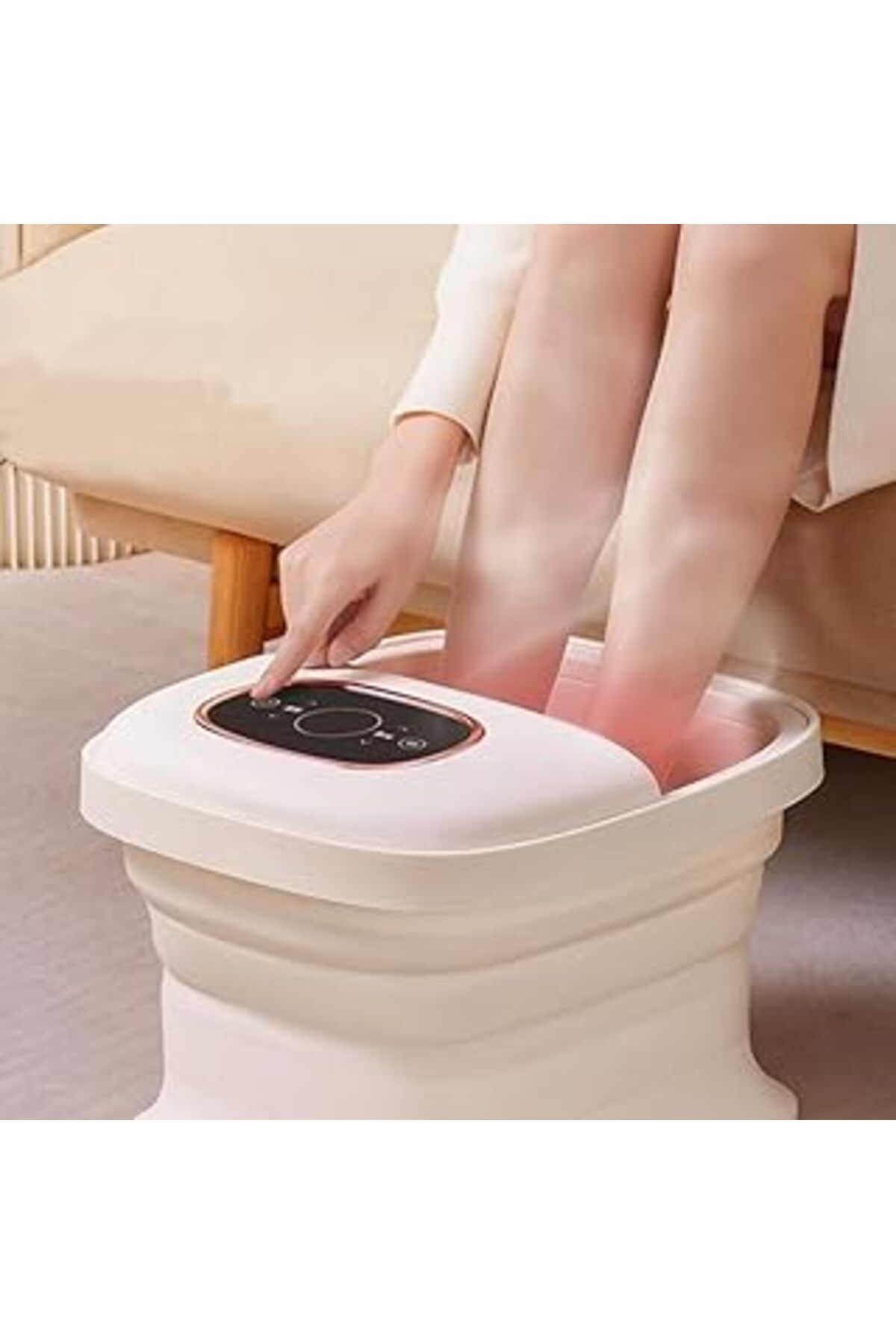 Pazarcan Ayak Spa Ve Masaj Taşınabilir Katlanabilir Ayak Küveti Sabit Sıcaklık Kontrolü Ve Tam Otomatik Ayak
