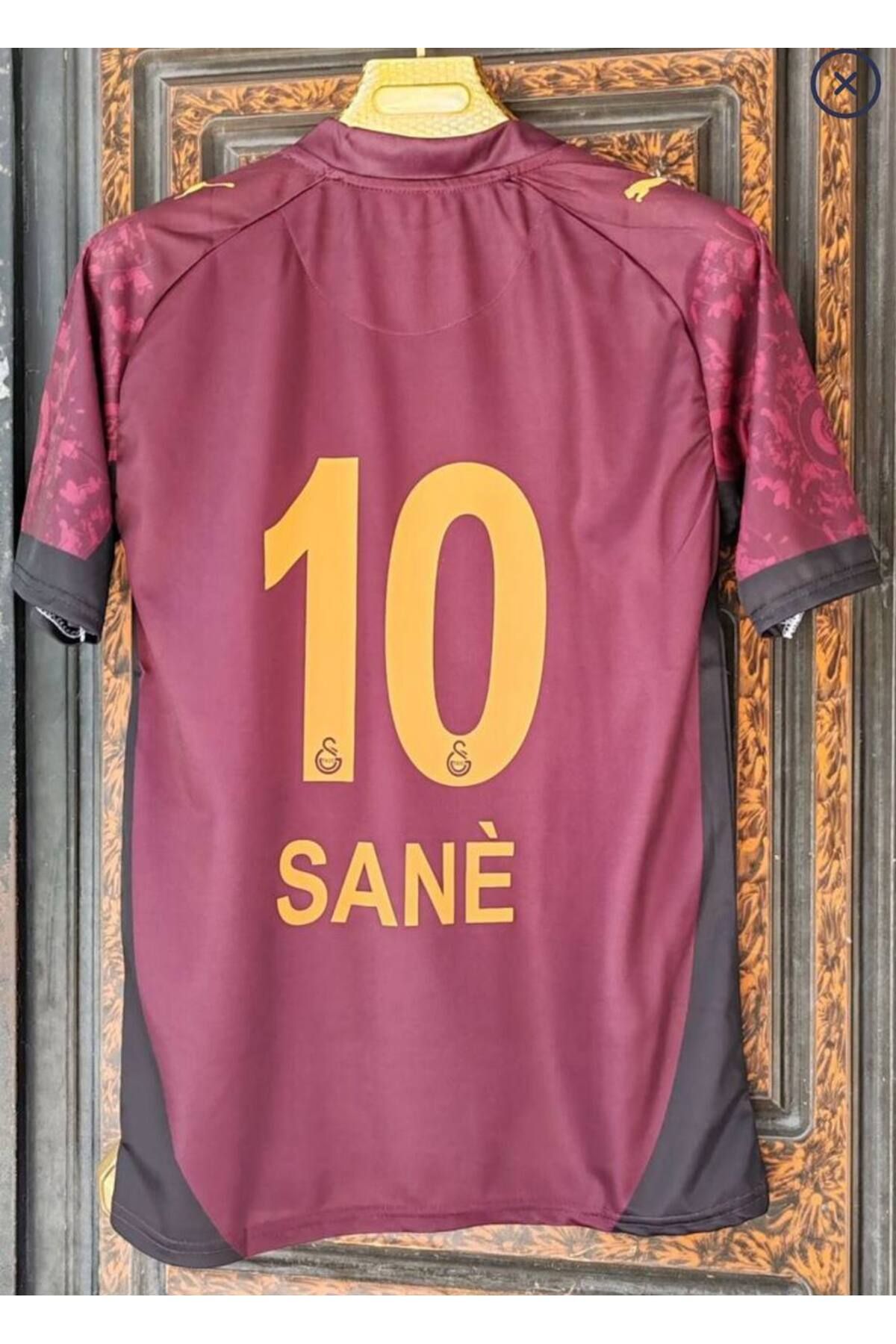 kombinezyum Galatâsarây./ #10 ⓈⒶⓃⒺLeroy Sane DEPLASMAN BORDO YETİŞKİN FORMASI