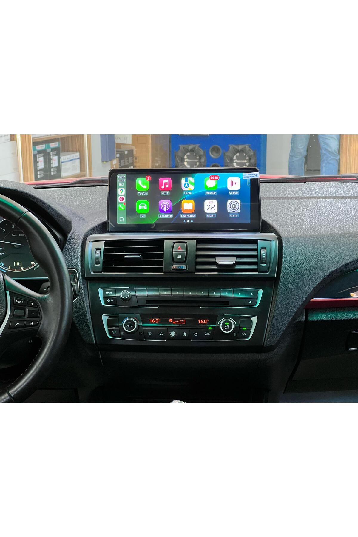 Carnavi BMW 1 SERİ F20 10.25 Uyumlu CARPLAY-ANDROİD AUTO MULTİMEDYA NBT EKRAN