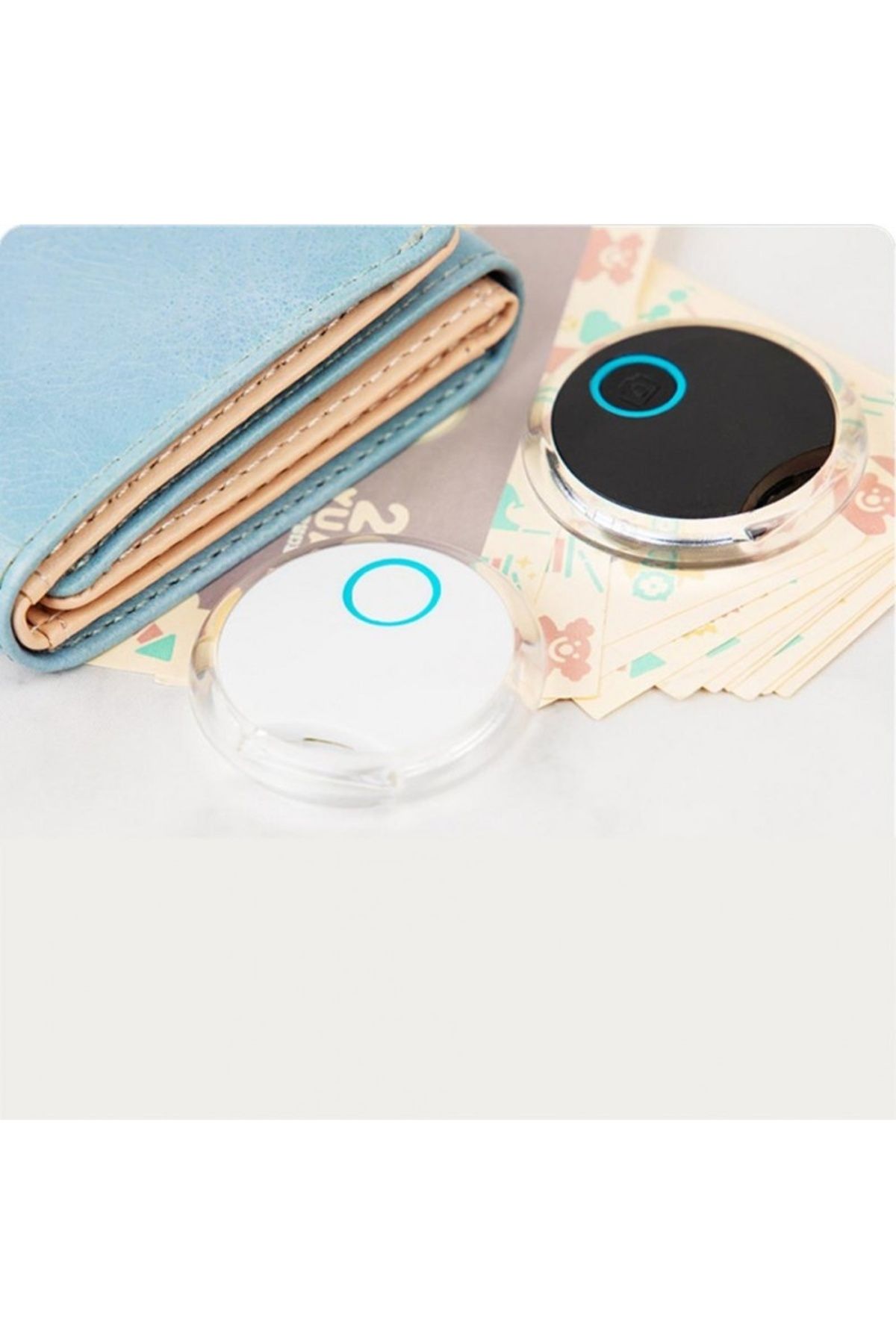 TECHSTAR-® Keylost Anti-lost Device, Bluetooth, Locator For Children, Objects, Animals, White 4