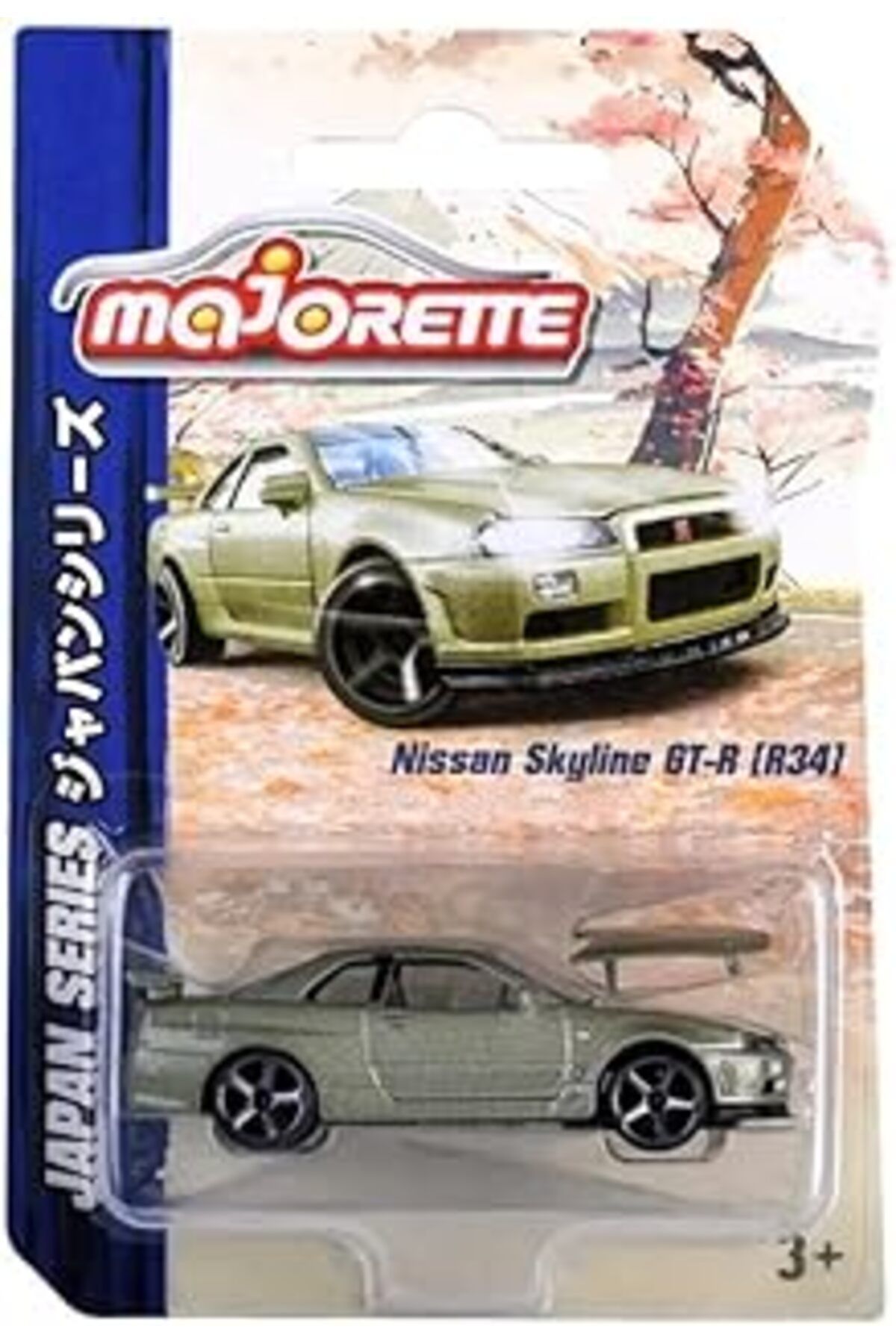 Pazarcan Majorette Japan Series Nissan Skyline Gt-R (34)
