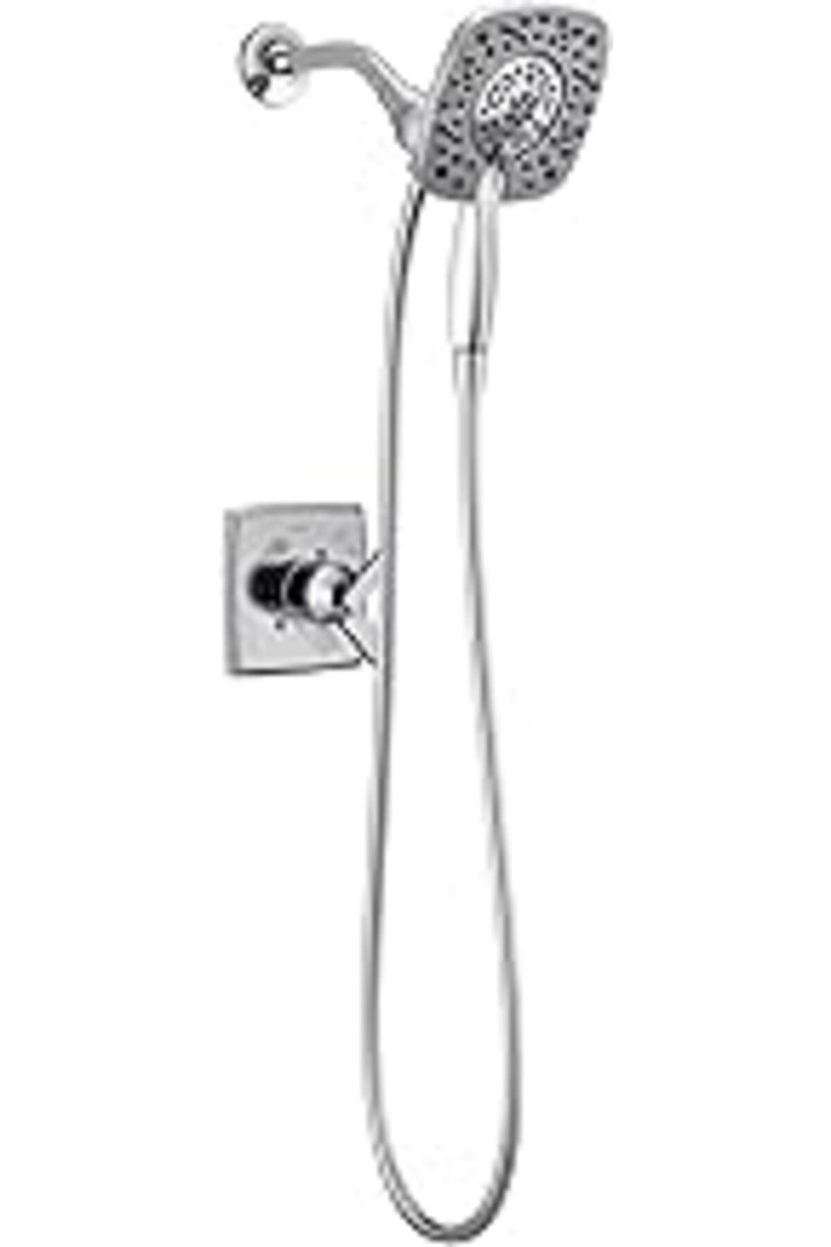 Qedii (WİTHOUT ROUGH, SHOWER FAUCET, CHROME) - Delta T17264-ı Ashlyn Monitor 17 Series Shower Trim With I