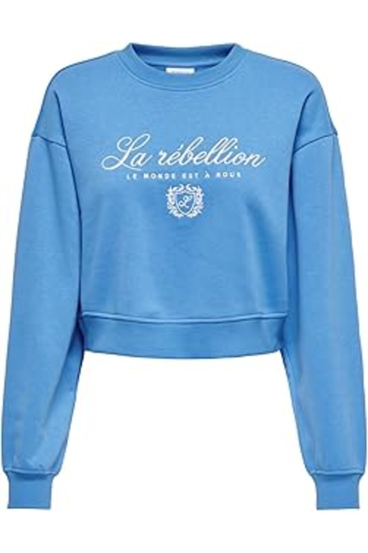 Pazarcan Only Onlyrsa L/S O-Neck Box Swt Sweatshirt Kadın