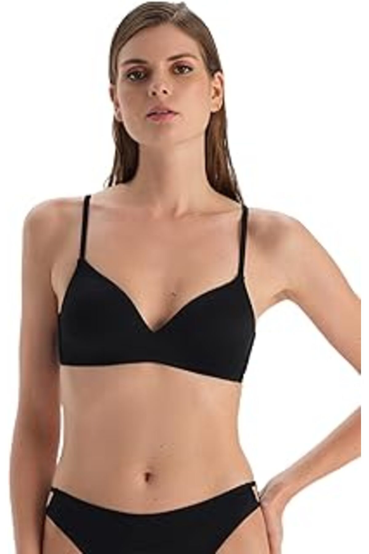 NETWORK ART Dagi Kaplı Sabit Askılı Kaplı Bikini Üst 24Sw82042Gb Bikini Üstü Kadın