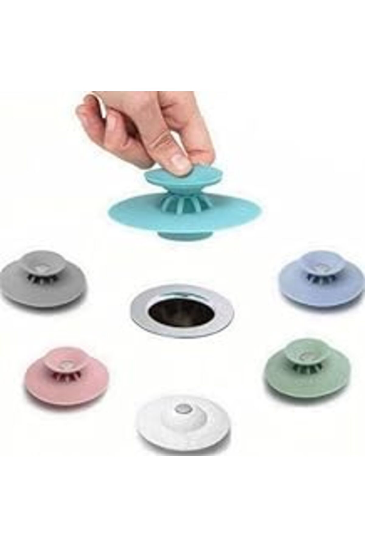 Qedii Luti Concept Lavabo Küvet Tıkacı Mutfak Banyo Gider Tıpası Kapağı Tıkaç Süzgeç Lavabo Tıkacı Süzgeç