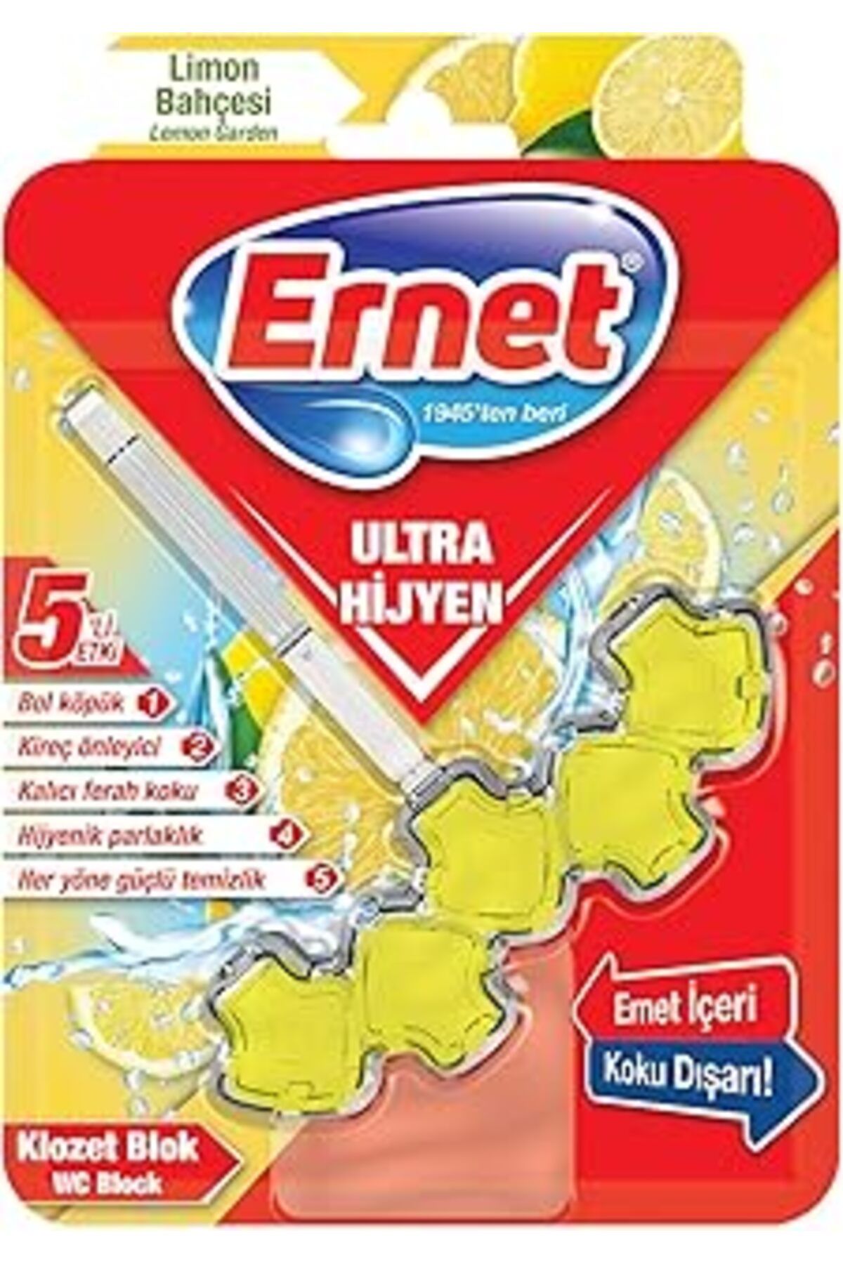 TBSProjects Ernet Klozet Ultra Hijyen Limon Bahçesi 50 G
