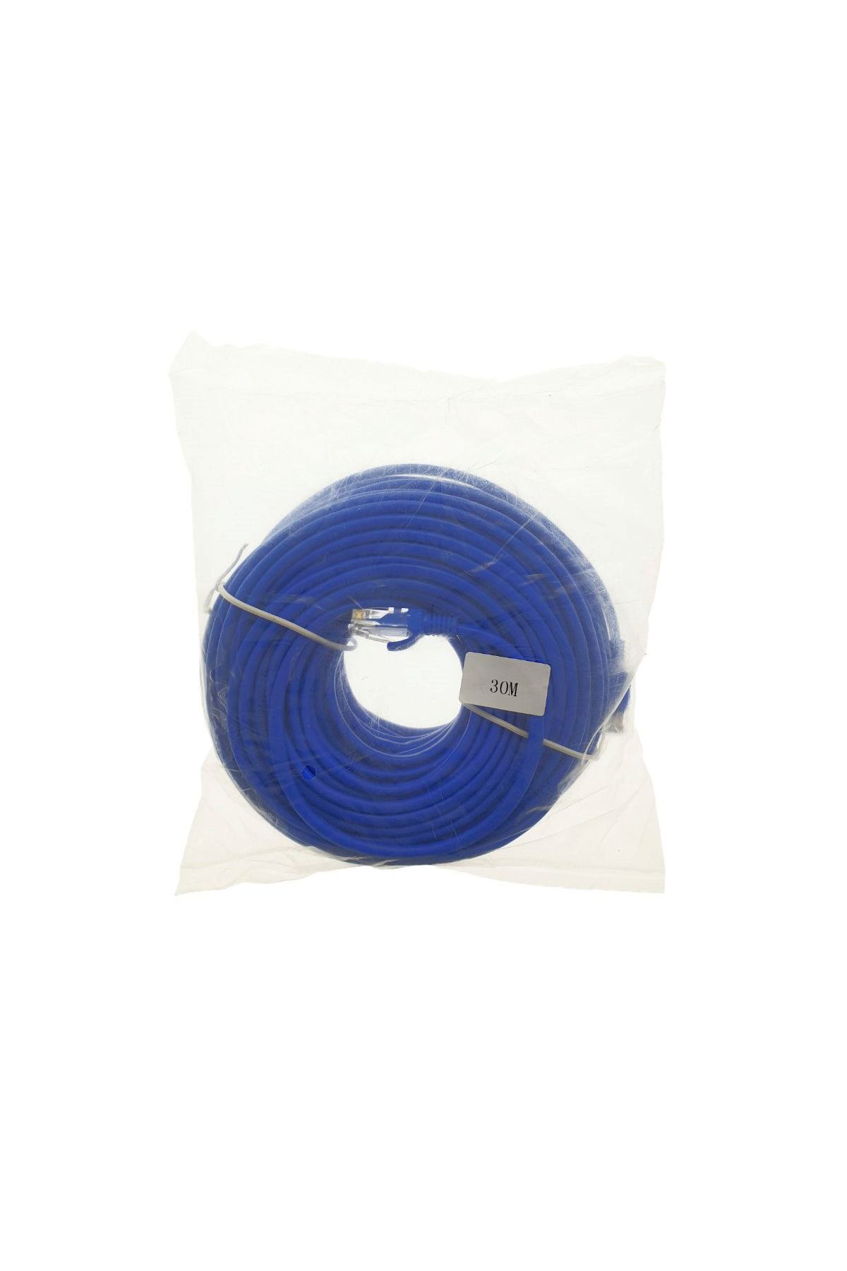 OEM-Cablu UTP cat.5, 2xmufă RJ45, lungime 30m, conexiune la rețea, ethernet, albastru 3