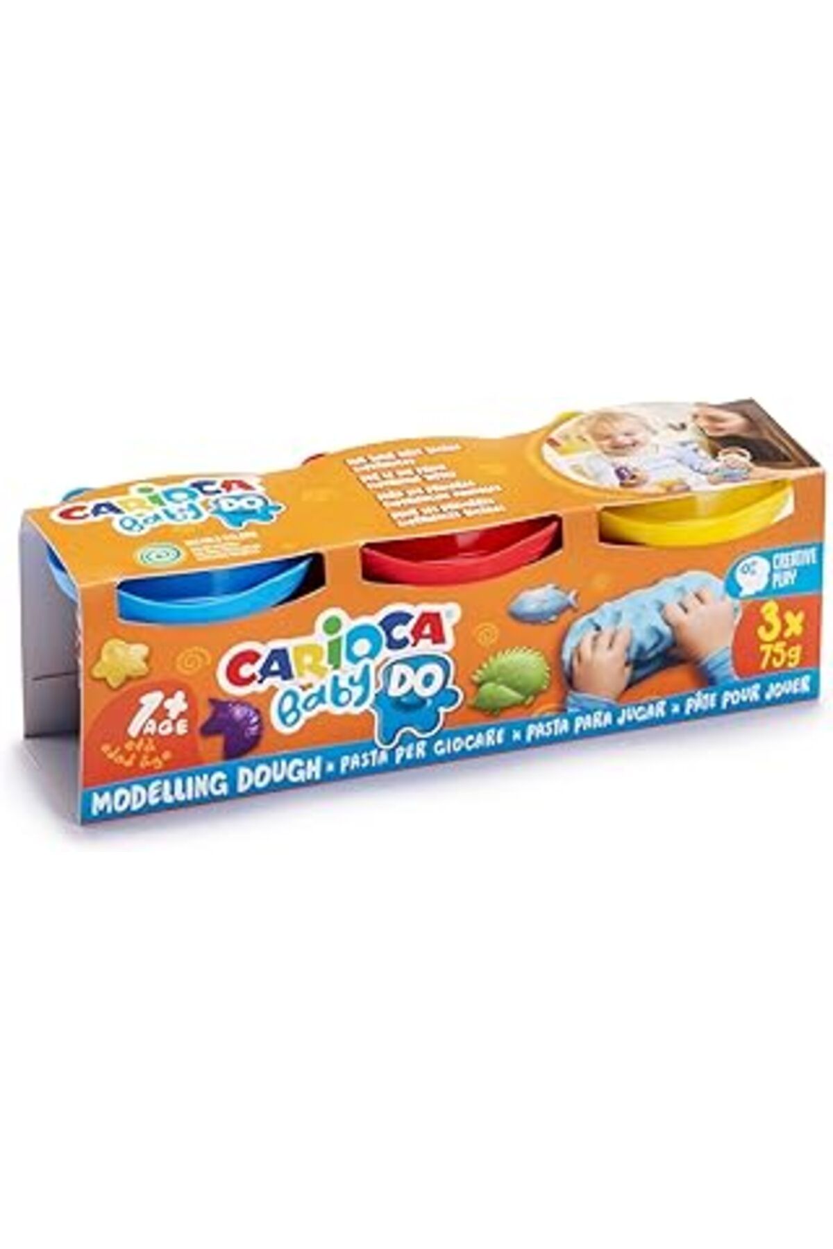 Qedii Carioca 8003511431792 Oyun Hamuru, Turuncu