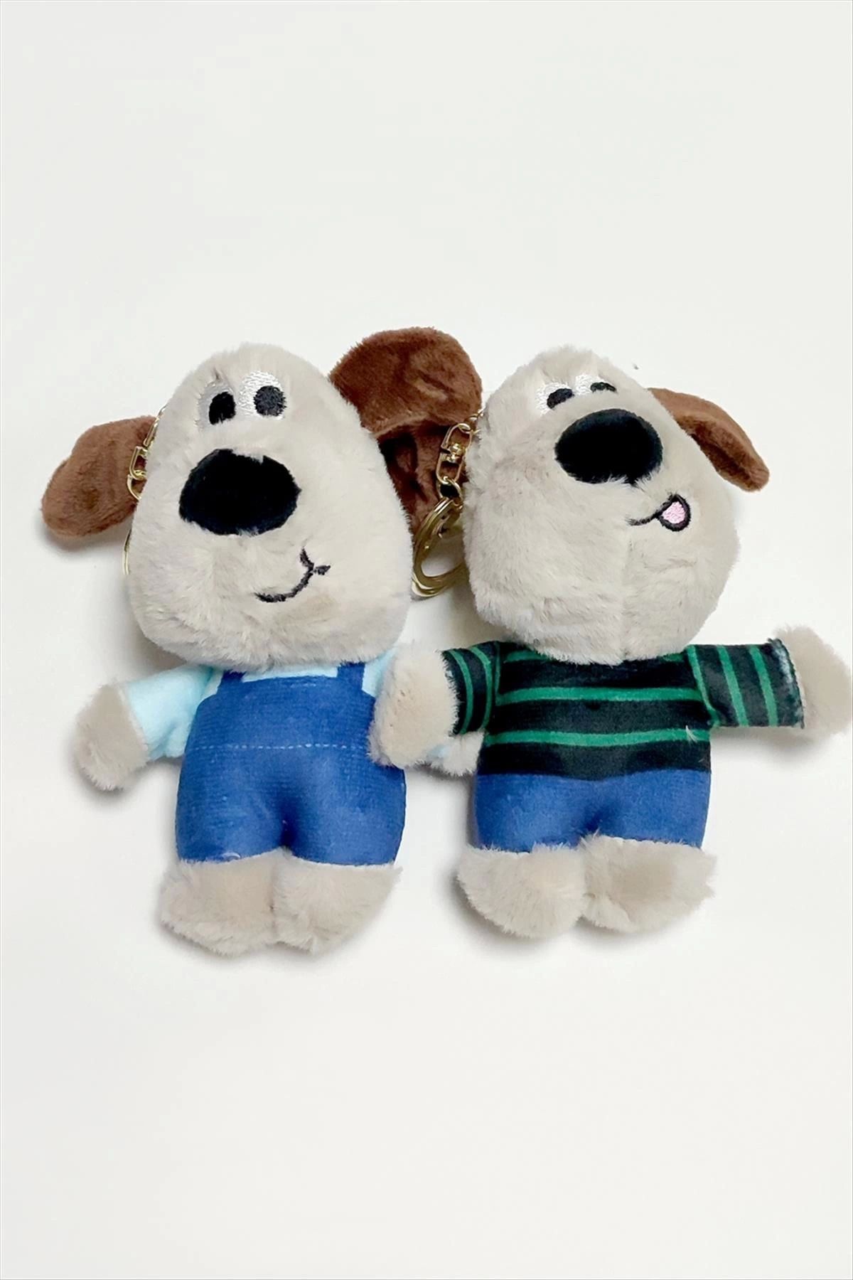 ÖYKÜ VE YİĞİT Köpek Peluş Anahtarlık
