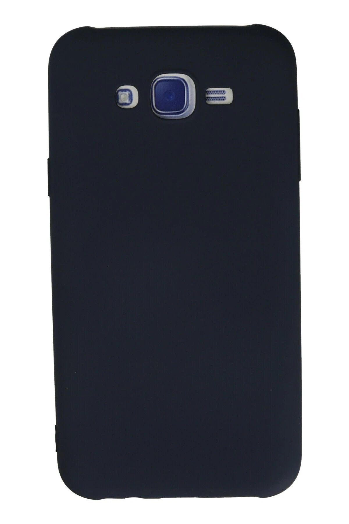 Toptan Bulurum Samsung Galaxy J7 Kılıf Nano içi Kadife Silikon - Lacivert