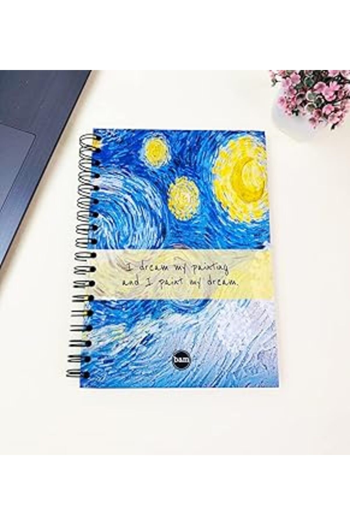 Mu Art Ahşap Giftmoda 23X16Cm Sketch Book - Eskiz Defteri - Siyah Sayfa - 120 Gr - 64 Yaprak