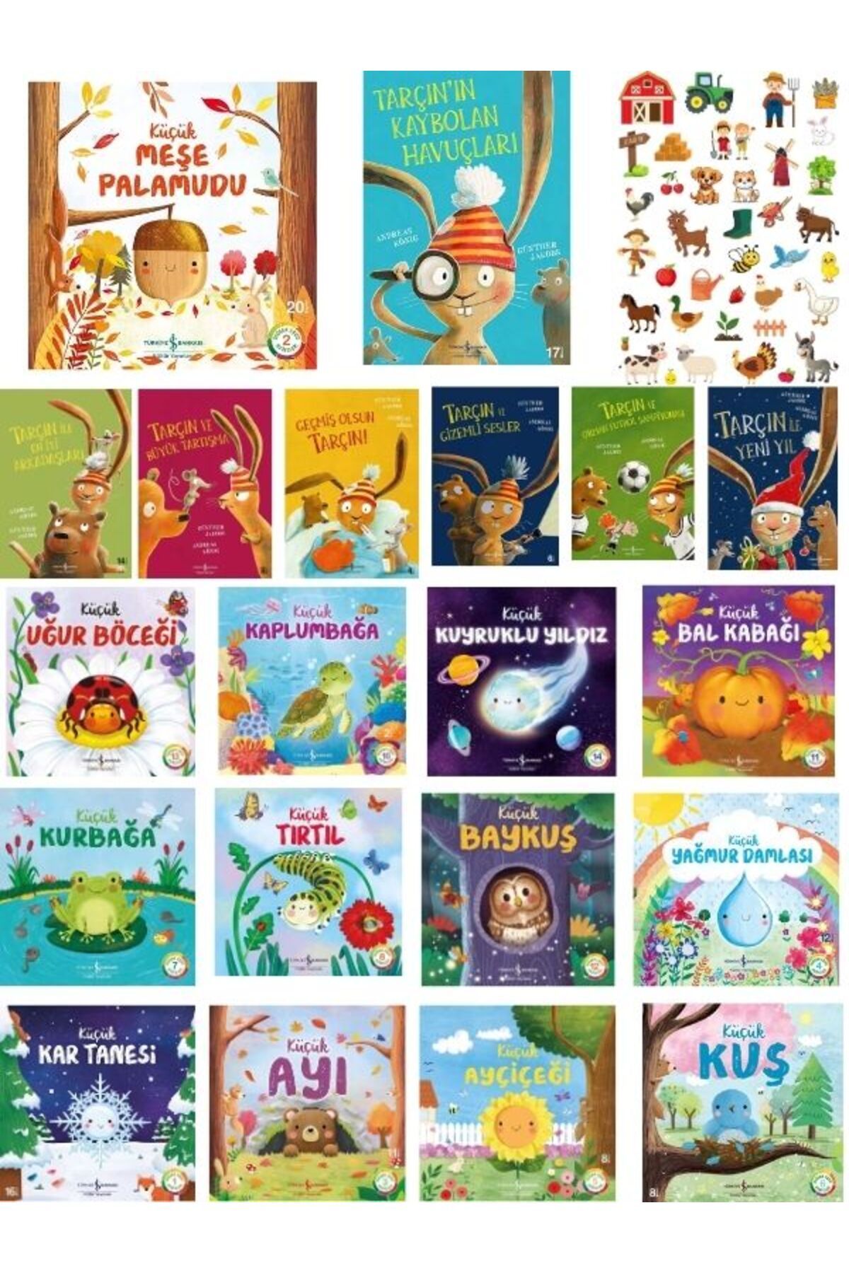 Öğrence Gezegeni En 21 Kitap İş Kültür Set Sticker Hediyeli - Tarçın Serisi, Meşe Palamudu Serisi