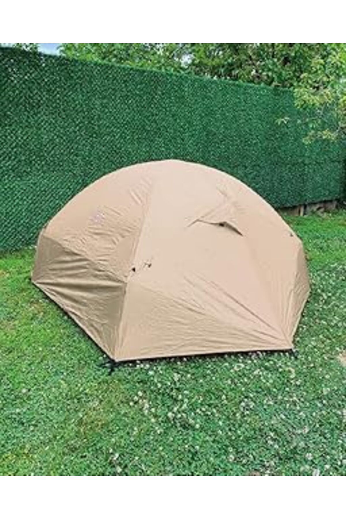 Mu Art Ahşap Nurgaz Campout Neptune 3 Kamp Çadiri Haki (Krem)