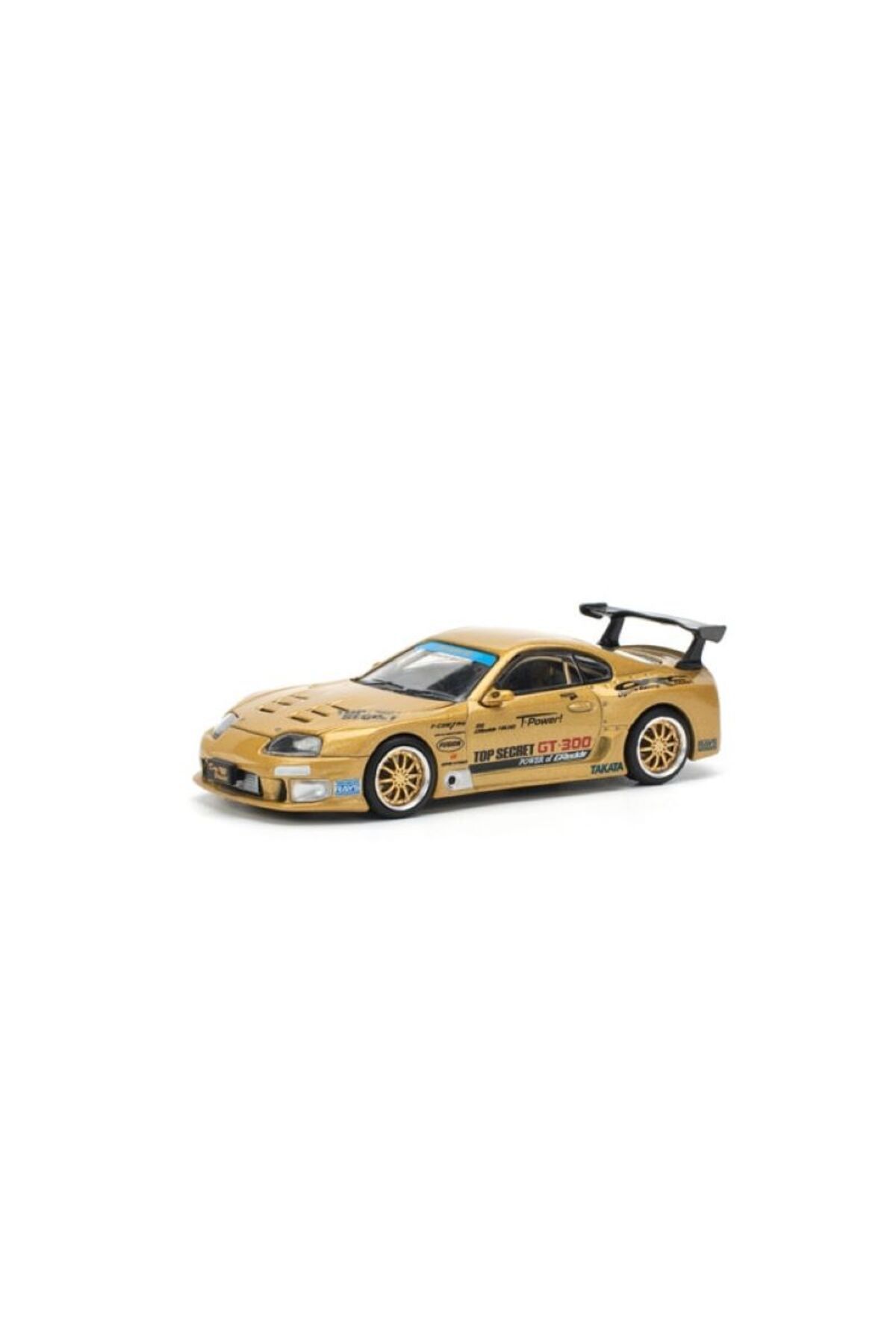 pop race 1 Pop Race GT300 Supra Gold 1:64 model araba
