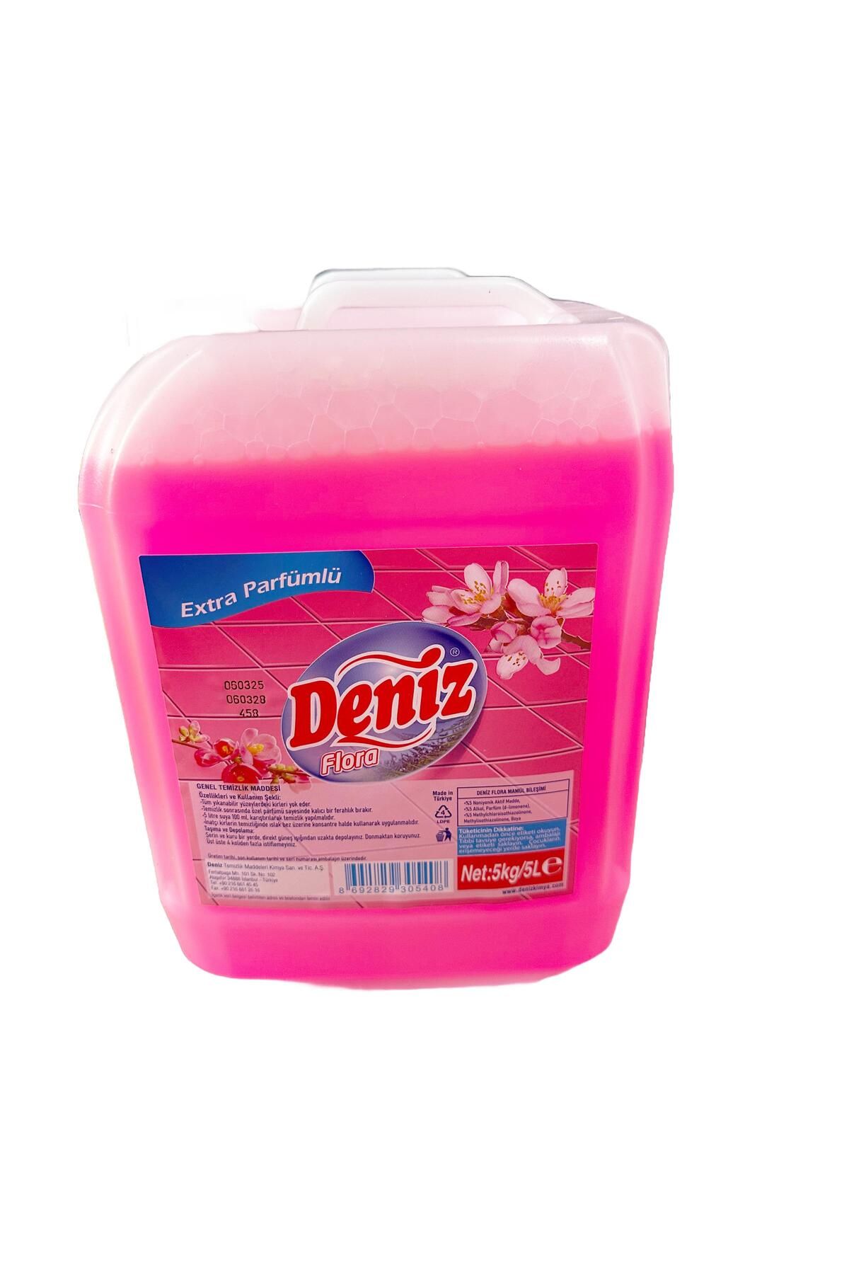 DENİZ Deniz Cam Temizleyici Cam ve Parlak Yüzey Temizleyici Camsil - 5 Kg. - Bidon
